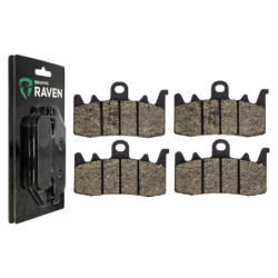2 Kit plaquettes frein Av...