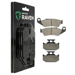 2 Kit plaquettes frein Av...