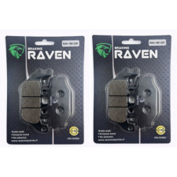 2 Kit plaquettes frein Ar...