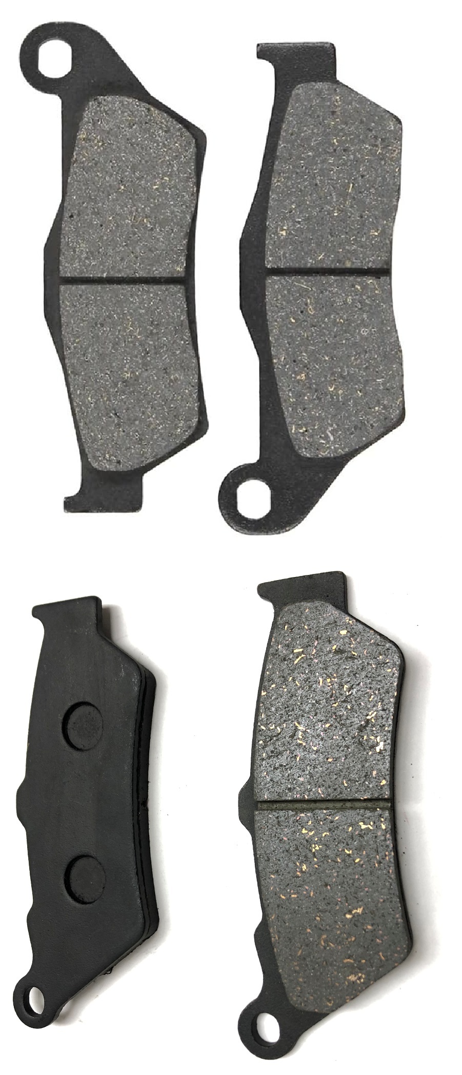 2 Kit plaquettes frein Raven RAV-103-018 Bmw HP2 1200 Enduro Avant et Arrièretitle=Forme et couleur