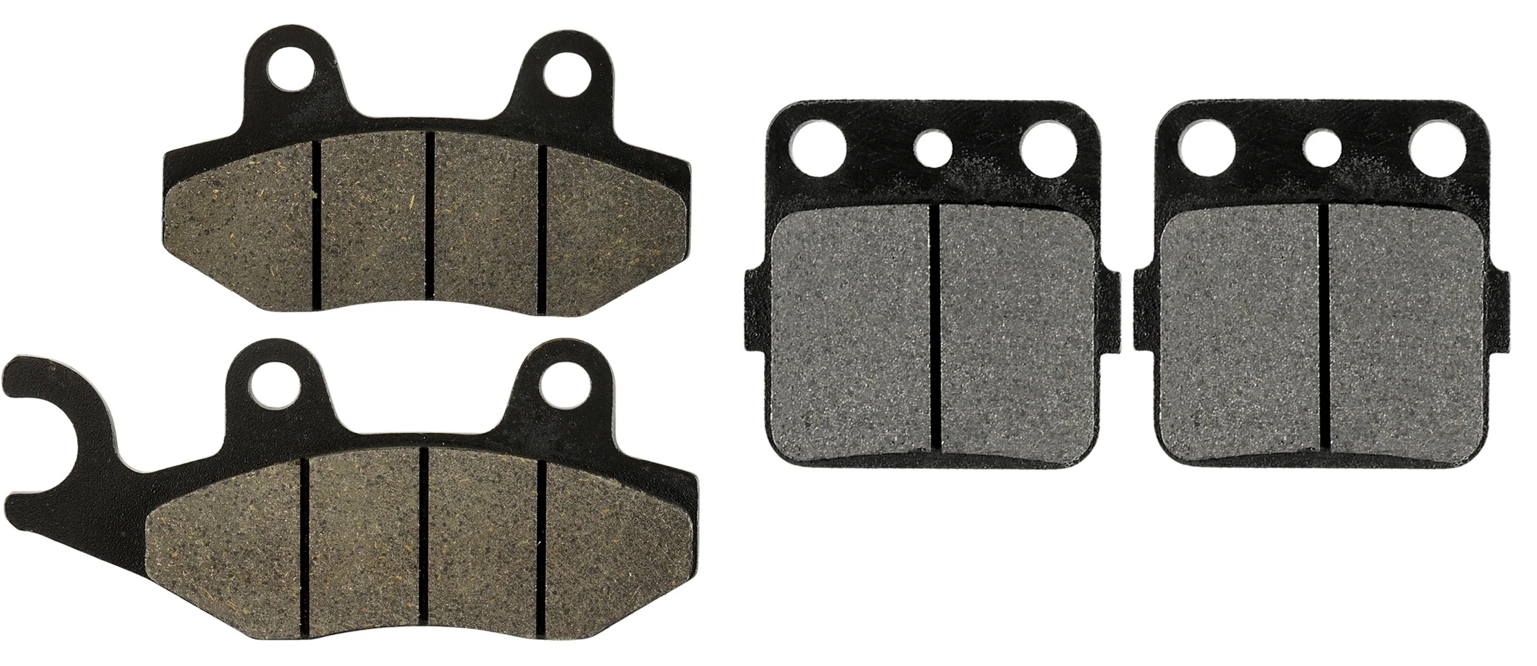 2 Kit plaquettes frein Raven RAV-103-036 Husqvarna CR 125 Avant et Arrièretitle=Forme et couleur