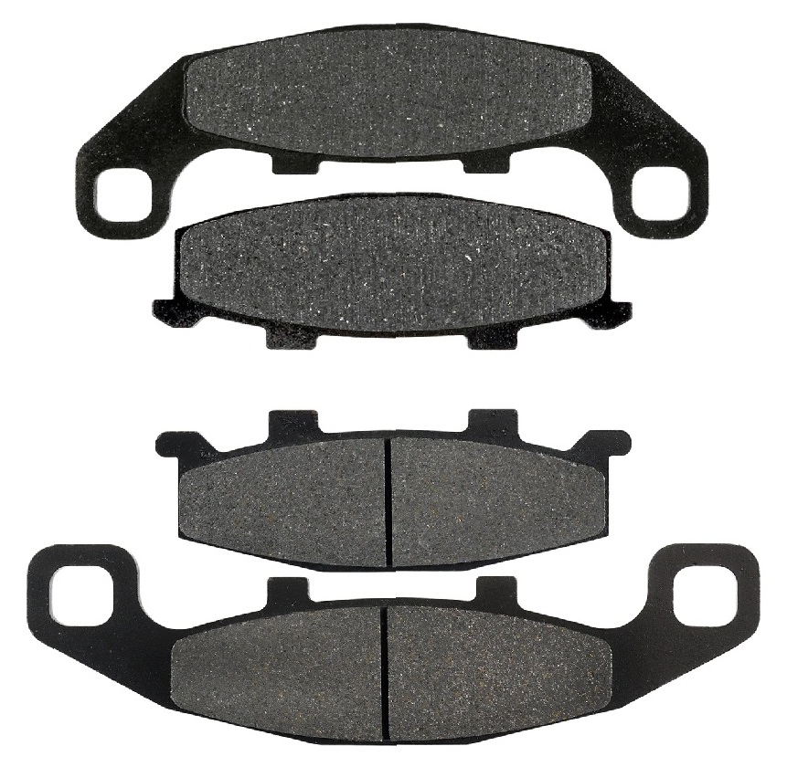 2 Kit plaquettes frein Raven RAV-103-041 Kawasaki Ninja 250R Av G, Av D et Artitle=Forme et couleur