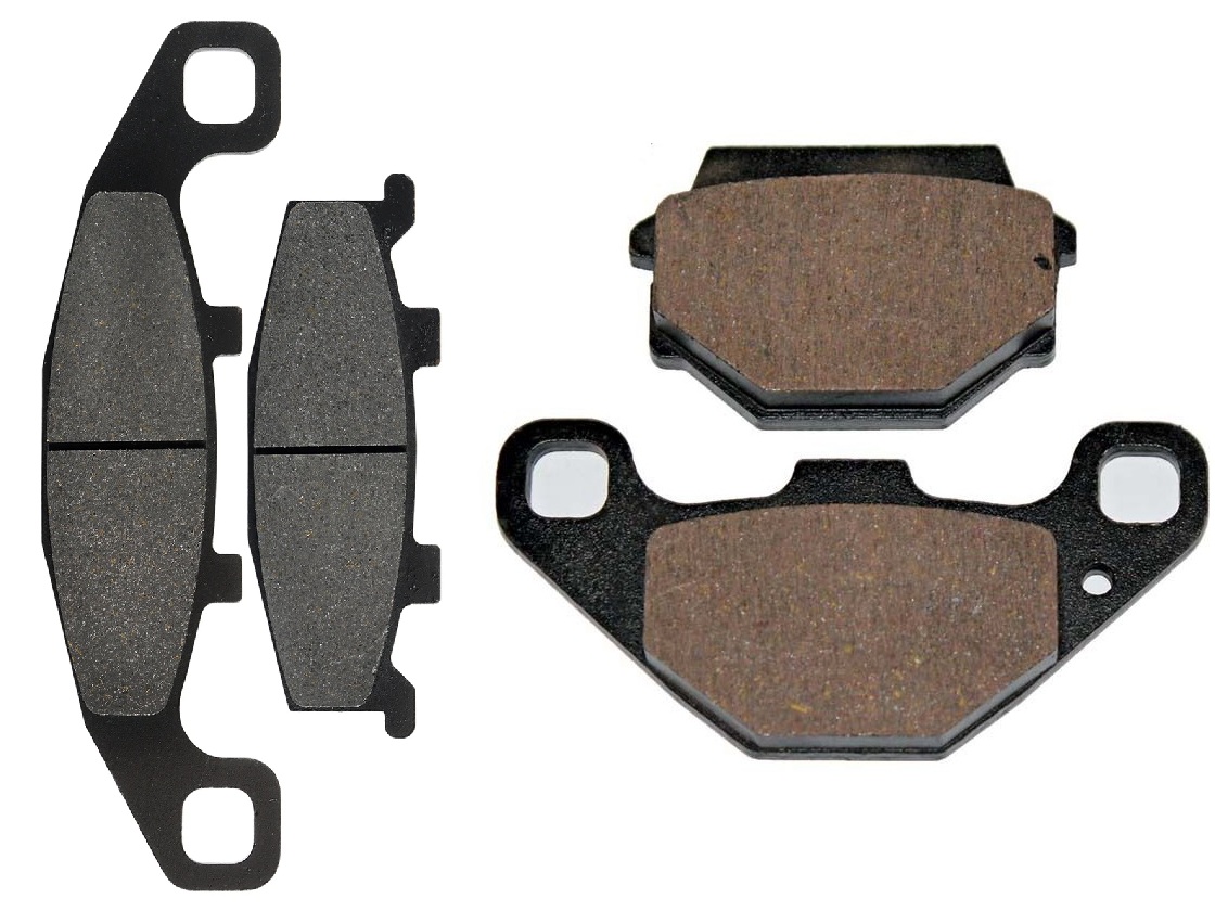 2 Kit plaquettes frein Raven RAV-103-042 Kawasaki KLE 500 Av G, Av D et Artitle=Forme et couleur