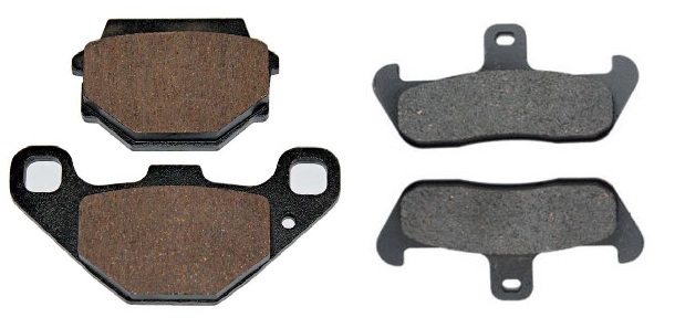 2 Kit plaquettes frein Raven RAV-103-054 Kram-it ER 300 Avant et Arrièretitle=Forme et couleur