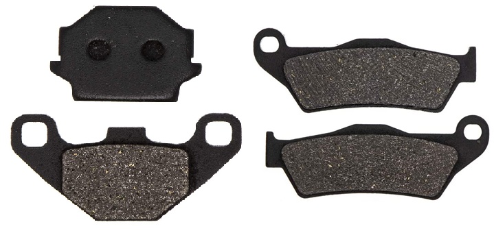 2 Kit plaquettes frein Raven RAV-103-063 Ktm EGS 620 Avant et Arrièretitle=Forme et couleur
