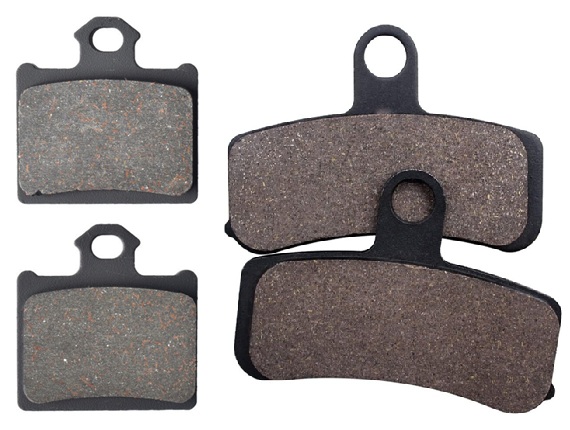 2 Kit plaquettes frein Raven RAV-103-065 Ktm SX 85 Avant et Arrièretitle=Forme et couleur