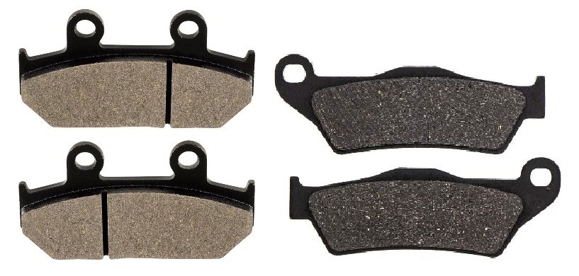 2 Kit plaquettes frein Raven RAV-103-072 Cagiva Elefant 750 Avant et Arrièretitle=Forme et couleur