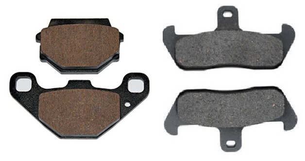 2 Kit plaquettes frein Raven RAV-103-079 Aprilia Pegaso 600 Avant et Arrièretitle=Forme et couleur