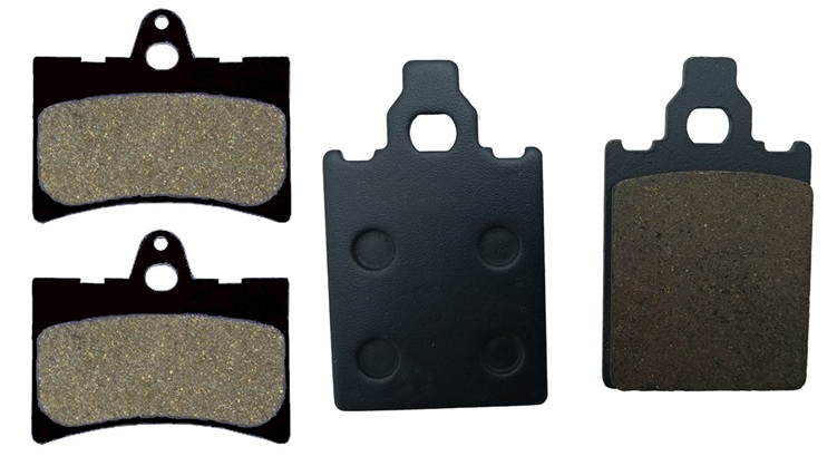 2 Kit plaquettes frein Raven RAV-103-081 Cagiva Prima 80 Avant et Arrièretitle=Forme et couleur