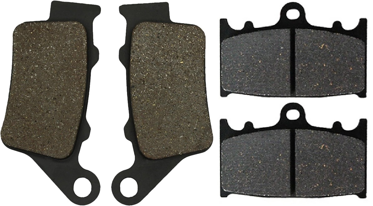 2 Kit plaquettes frein Raven RAV-103-091 Husaberg FS 650 Avant et Arrièretitle=Forme et couleur