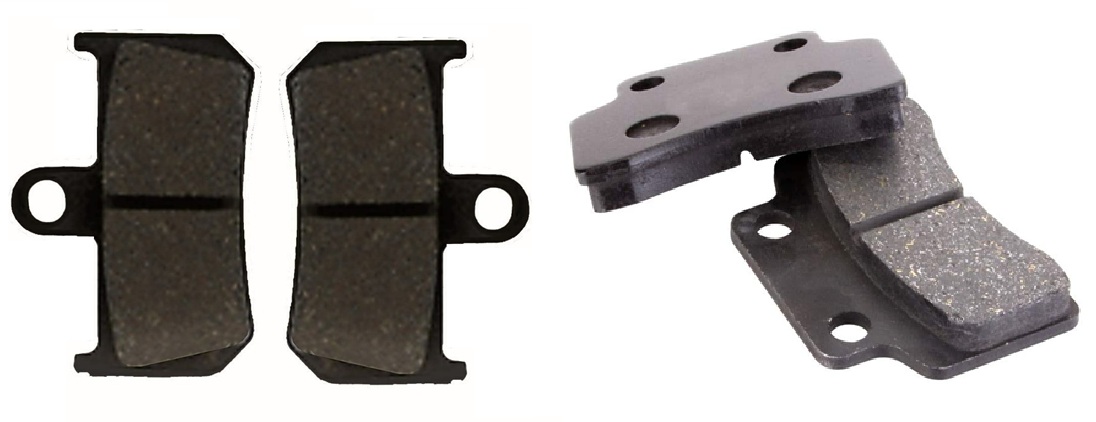 2 Kit plaquettes frein Raven RAV-103-100 Kymco Heroism 150 Avant et Arrièretitle=Forme et couleur