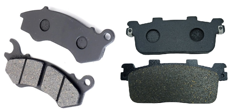 2 Kit plaquettes frein Raven RAV-103-105 Kymco People 125 Avant et Arrièretitle=Forme et couleur