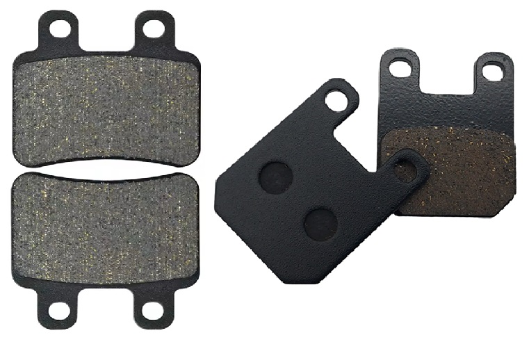 2 Kit plaquettes frein Raven RAV-103-111 Peugeot Elyseo 150 Avant et Arrièretitle=Forme et couleur