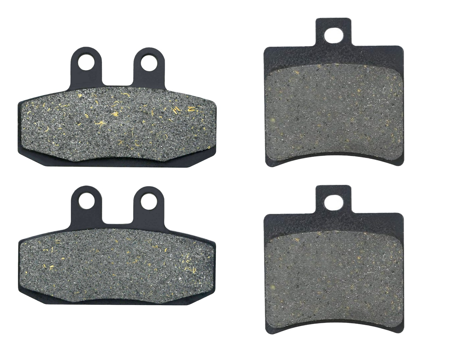 2 Kit plaquettes frein Raven RAV-103-131 Aprilia Sportcity 125 Avant et Arrièretitle=Forme et couleur