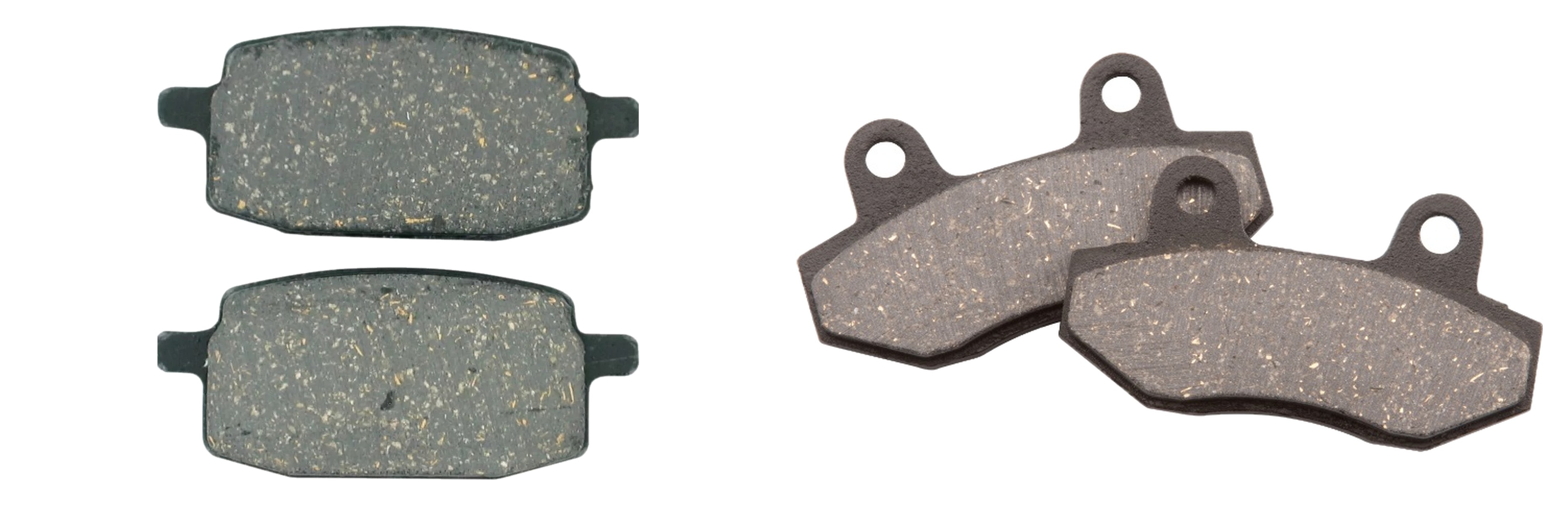 2 Kit plaquettes frein Raven RAV-103-132 Thumpstar Road Ripper 125 Avant et Arrièretitle=Forme et couleur