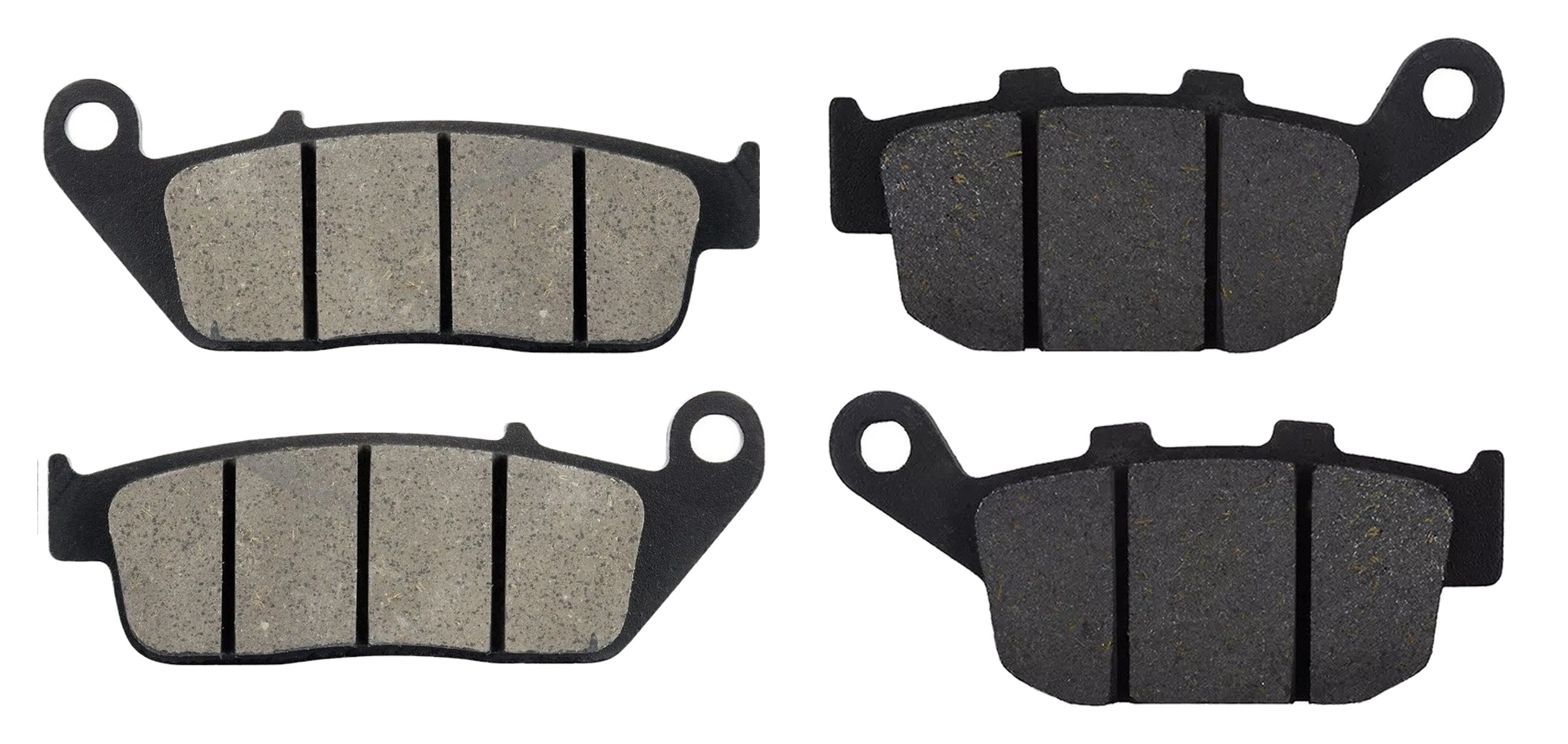2 Kit plaquettes frein Raven RAV-103-136 Honda CMX Rebel 500 Avant et Arrièretitle=Forme et couleur