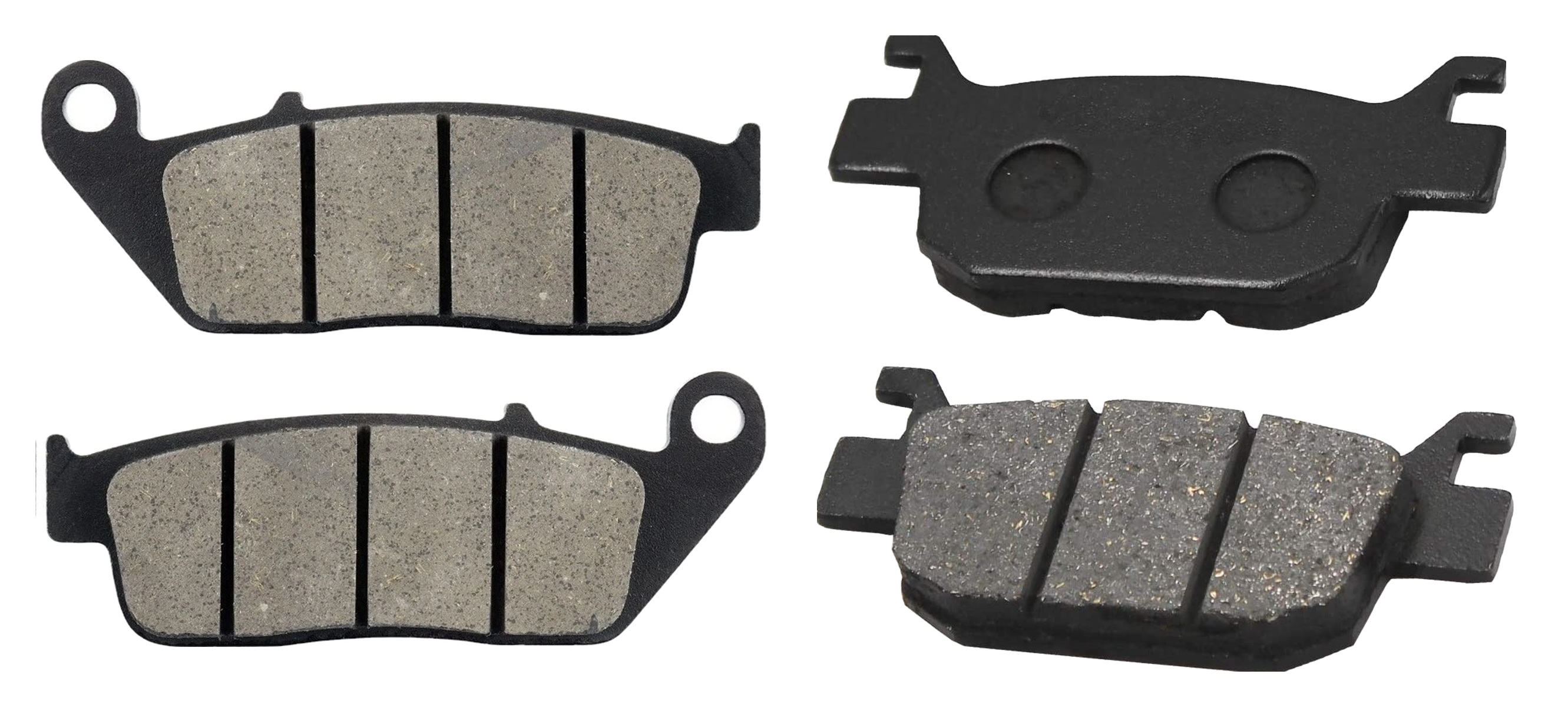 2 Kit plaquettes frein Raven RAV-103-140 Honda Forza 125 Avant et Arrièretitle=Forme et couleur