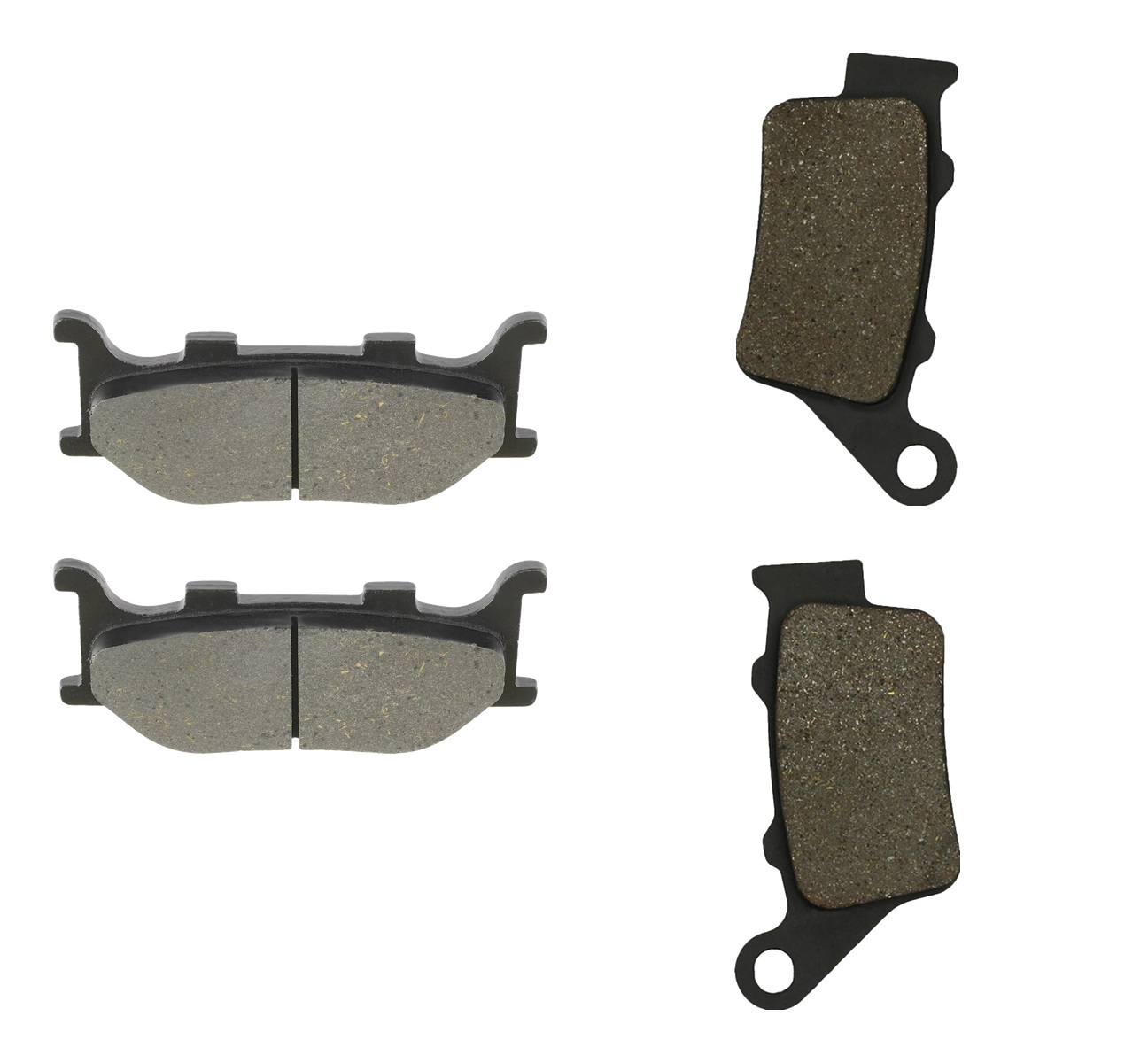 2 Kit plaquettes frein Raven RAV-103-160 Cf-moto SR 250 Avant et Arrièretitle=Forme et couleur