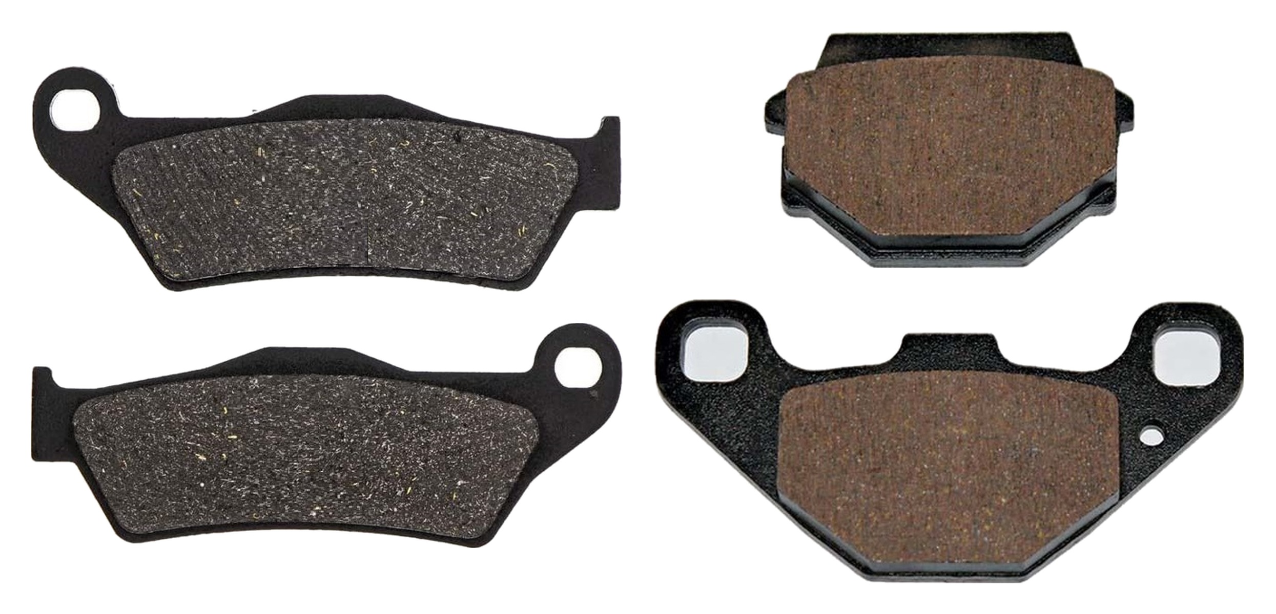 2 Kit plaquettes frein Raven RAV-103-163 Aprilia SX 125 Avant et Arrièretitle=Forme et couleur