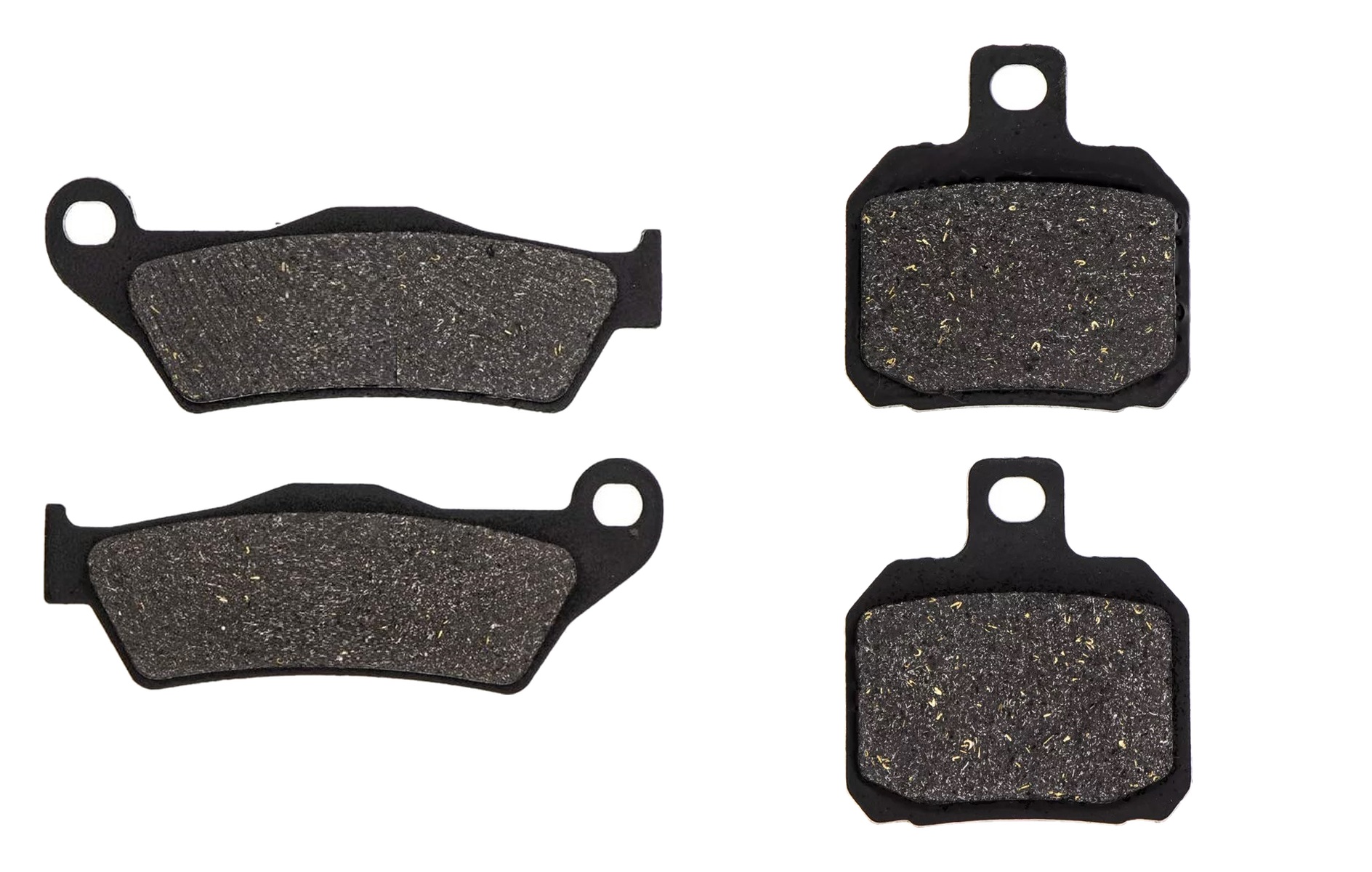 2 Kit plaquettes frein Raven RAV-103-164 Yamaha Maxster 125 Avant et Arrièretitle=Forme et couleur