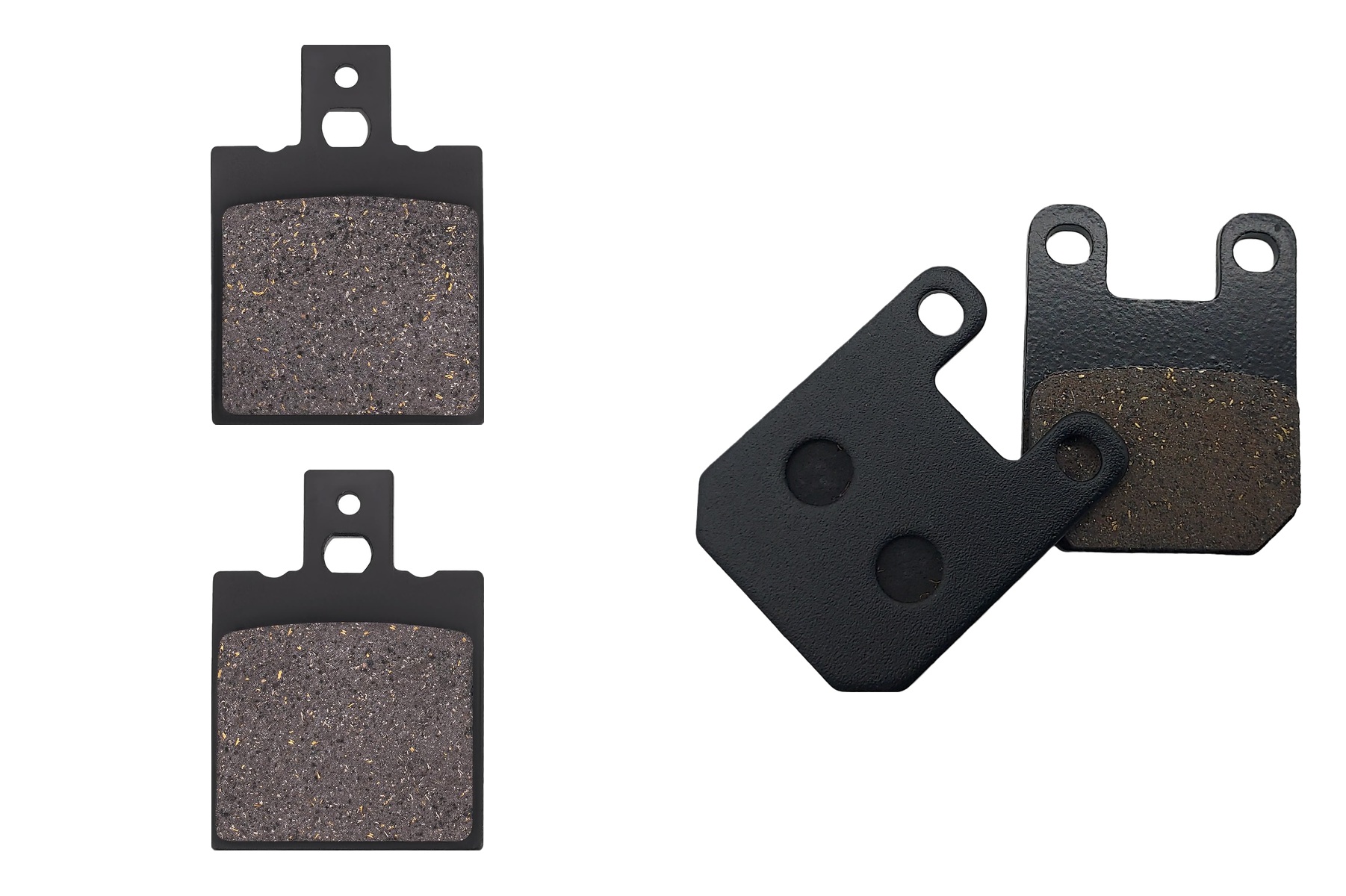 2 Kit plaquettes frein Raven RAV-103-171 Alfer MC 80 Avant et Arrièretitle=Forme et couleur