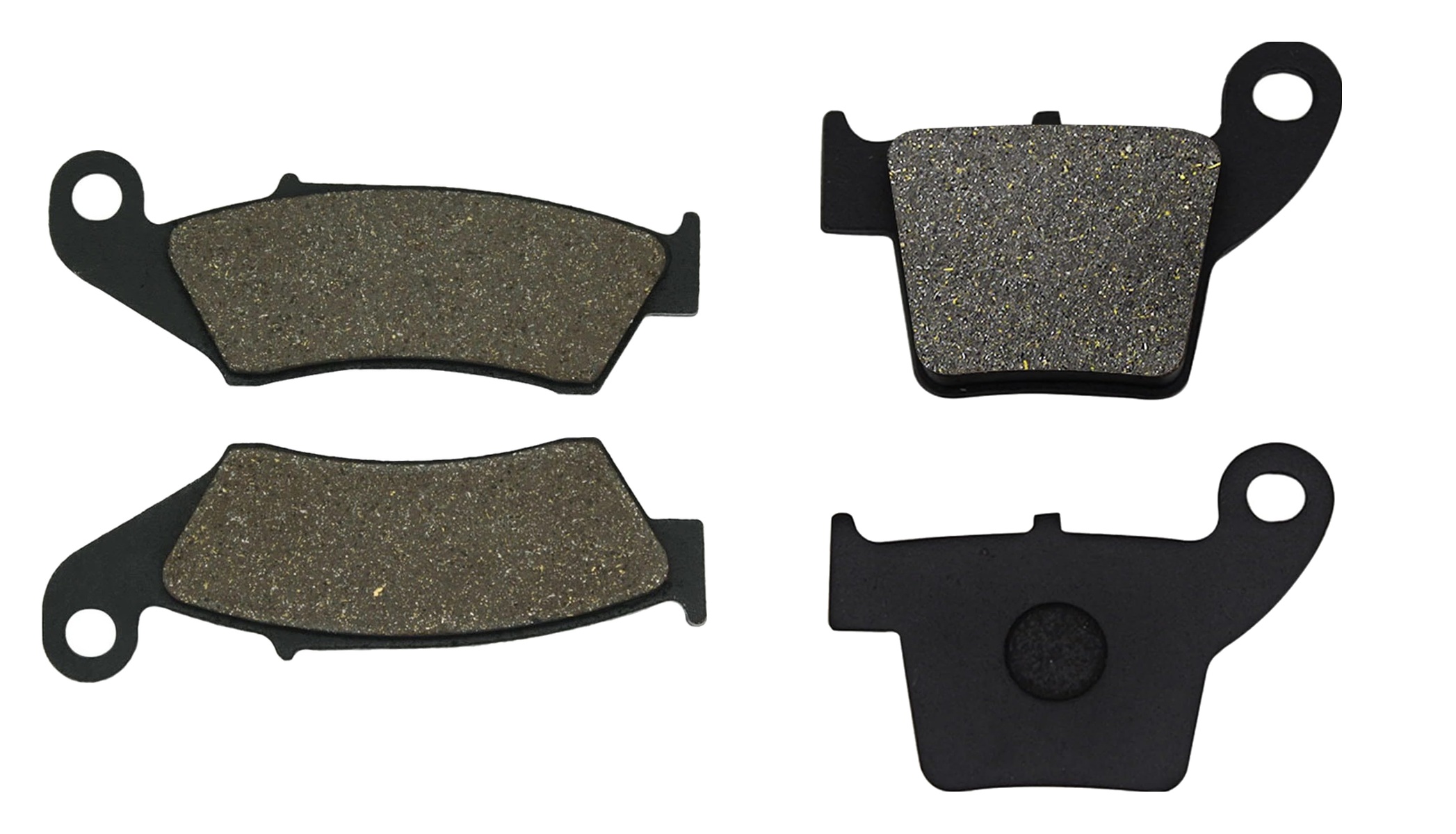 2 Kit plaquettes frein Raven RAV-103-174 Honda CRF 450 R Avant et Arrièretitle=Forme et couleur