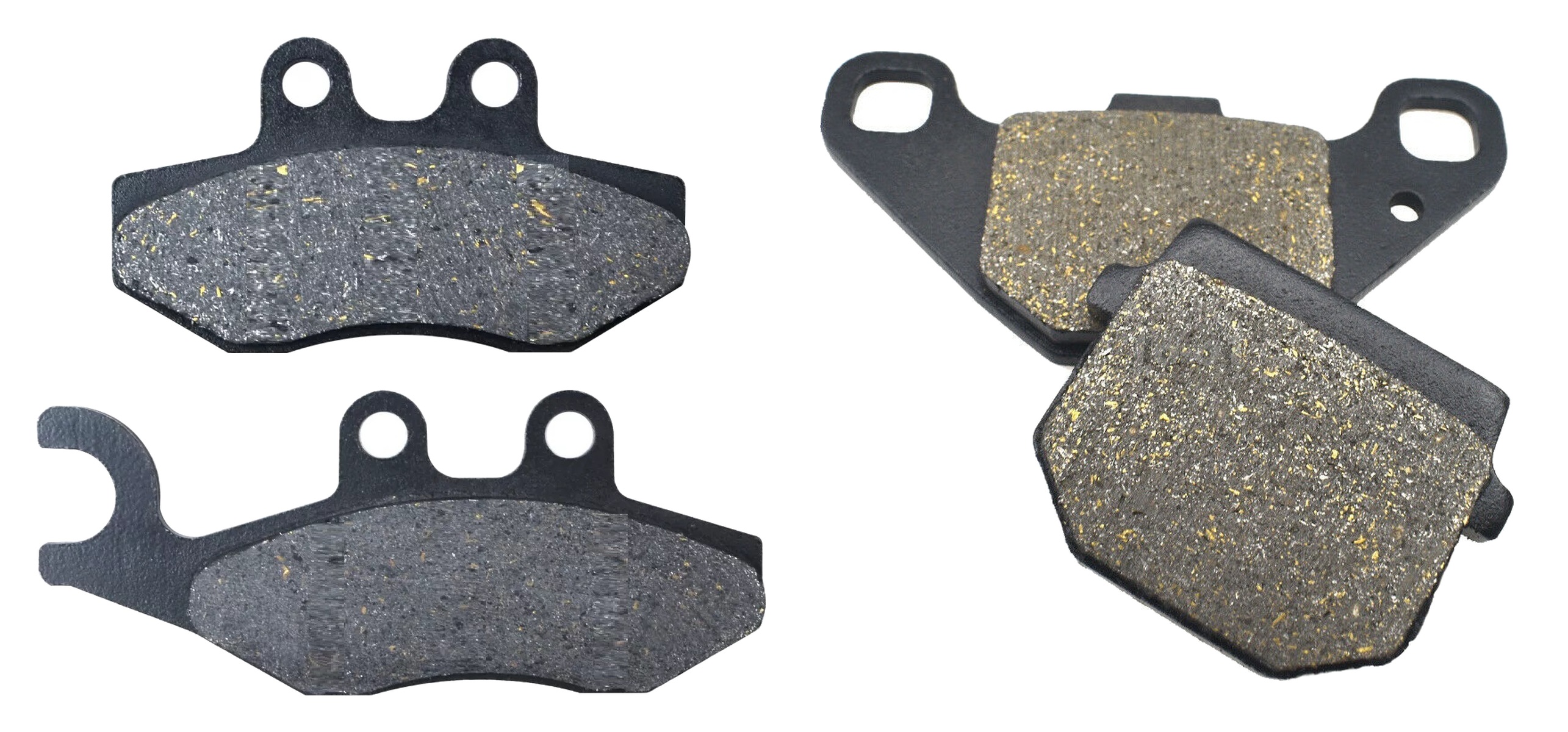 2 Kit plaquettes frein Raven RAV-103-177 Alfer VX 125 Avant et Arrièretitle=Forme et couleur