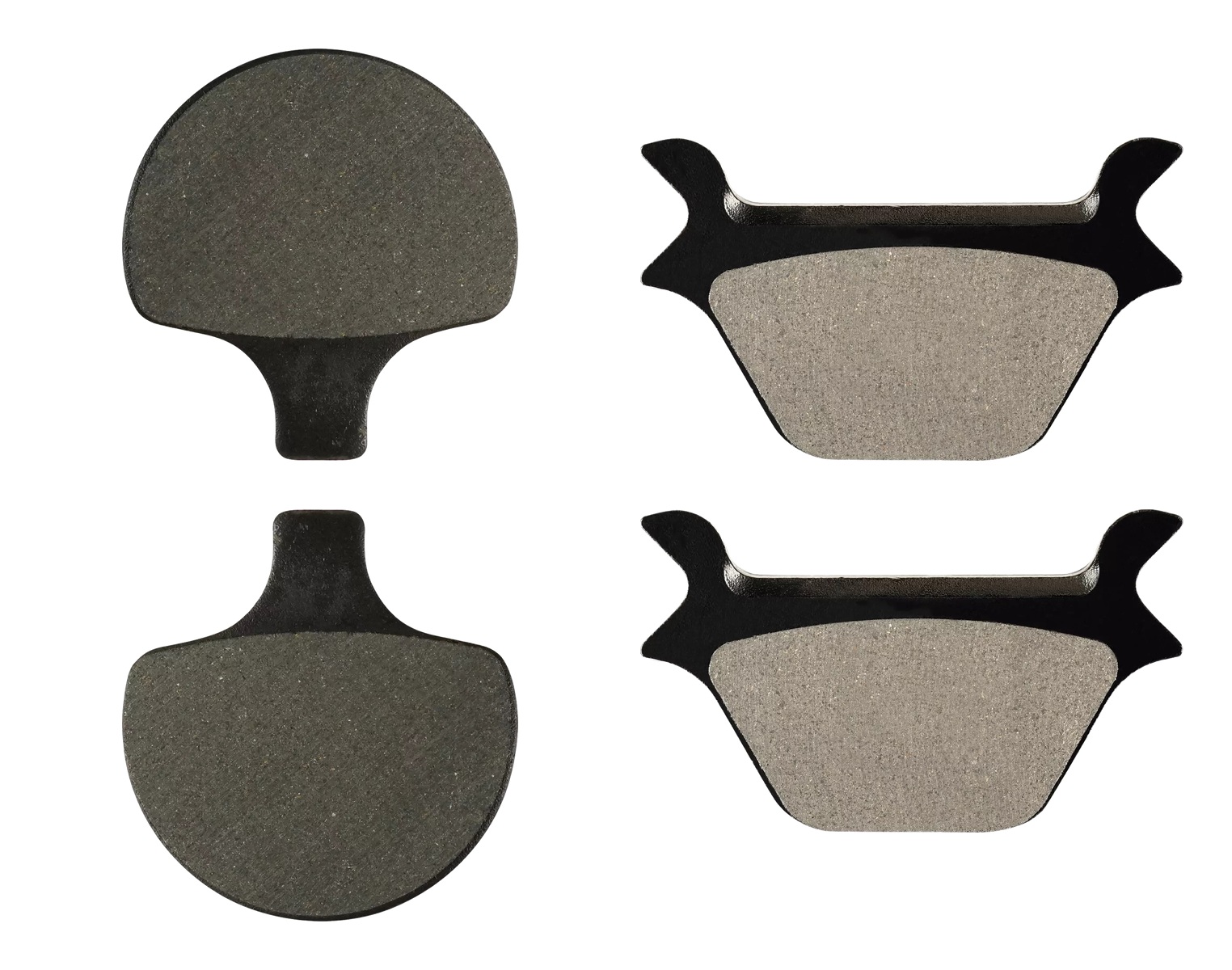 2 Kit plaquettes frein Raven RAV-103-181 Harley-davidson Sportster 883 Deluxe Avant et Arrièretitle=Forme et couleur