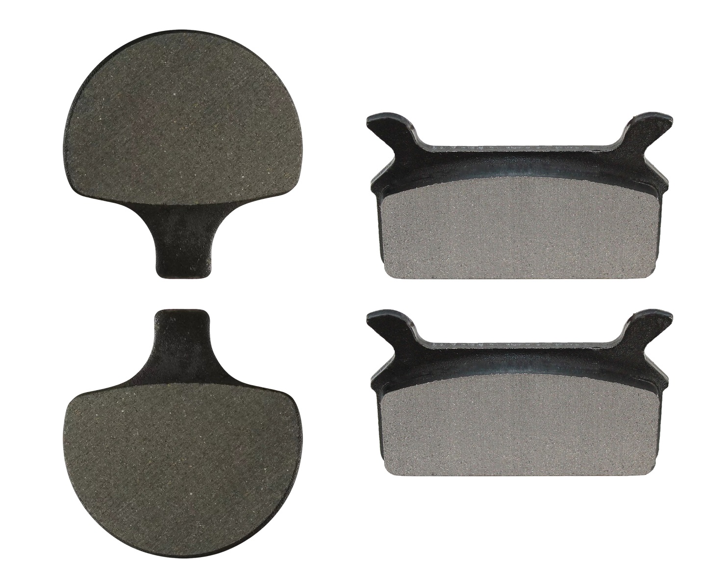 2 Kit plaquettes frein Raven RAV-103-182 Harley-davidson Touring Tour Glide Classic Avant et Arrièretitle=Forme et couleur