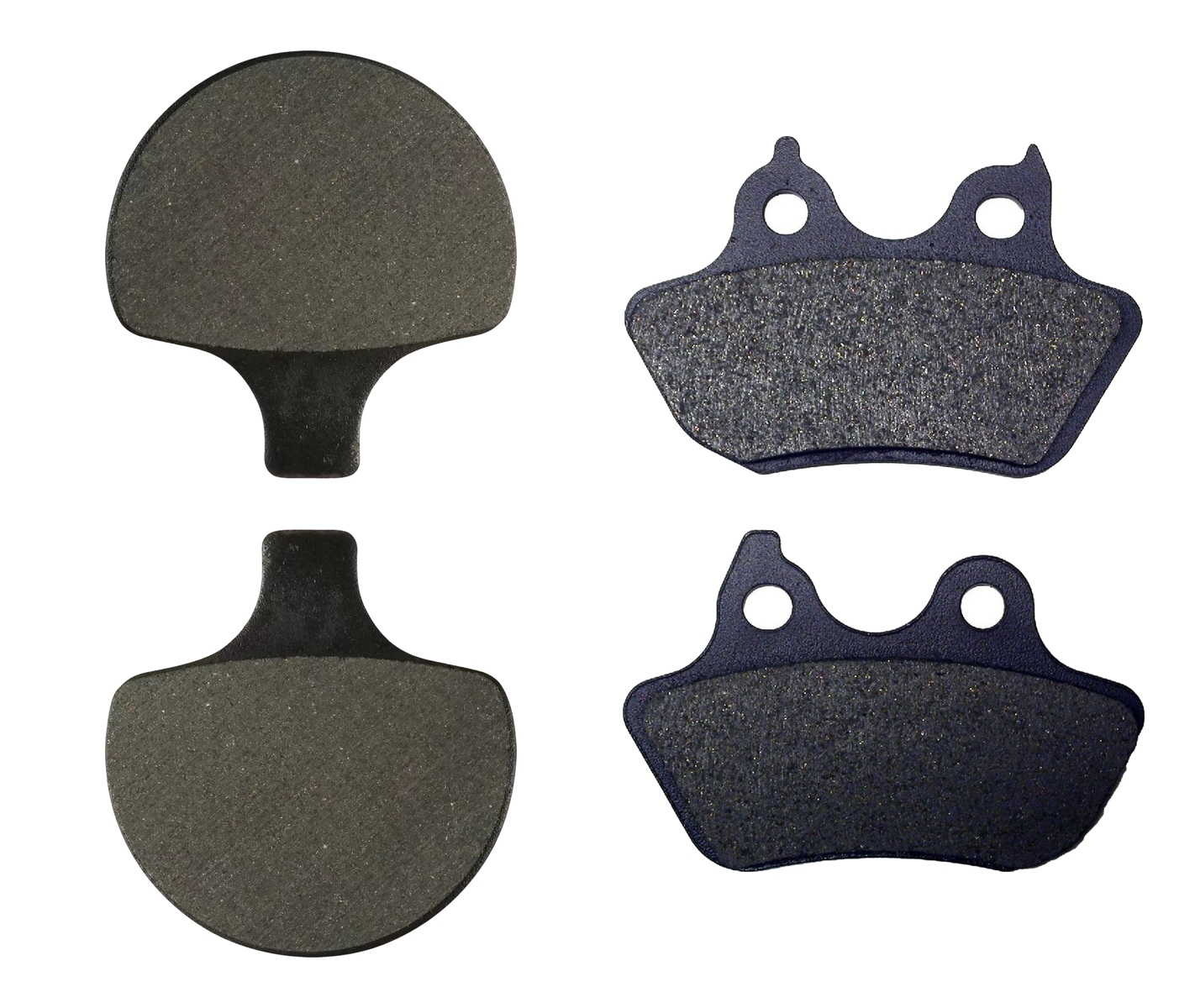 2 Kit plaquettes frein Raven RAV-103-184 Harley-davidson Cvo Softail Springer Avant et Arrièretitle=Forme et couleur