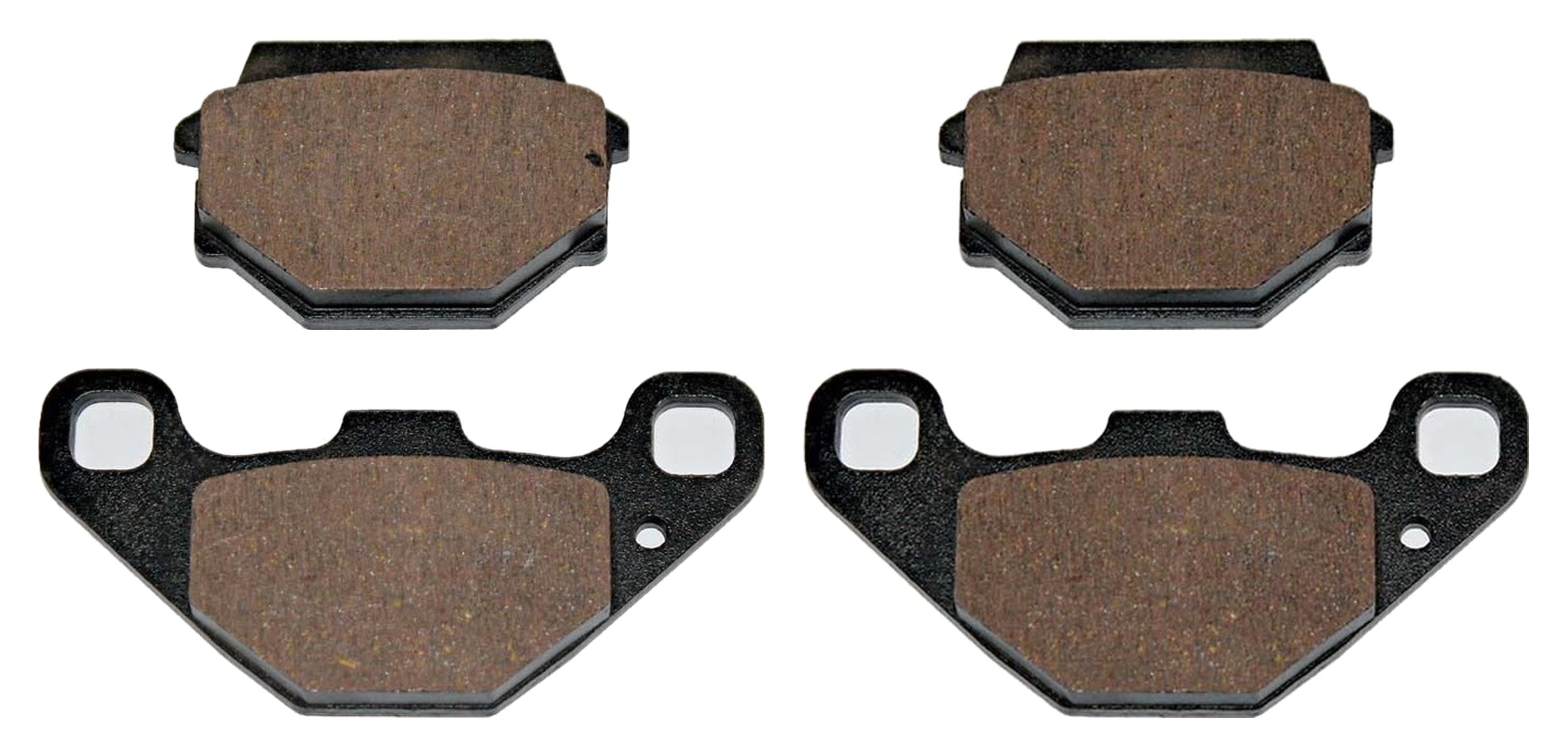 2 Kit plaquettes frein Raven RAV-103-190 Fantic Strada 50 Avant et Arrièretitle=Forme et couleur
