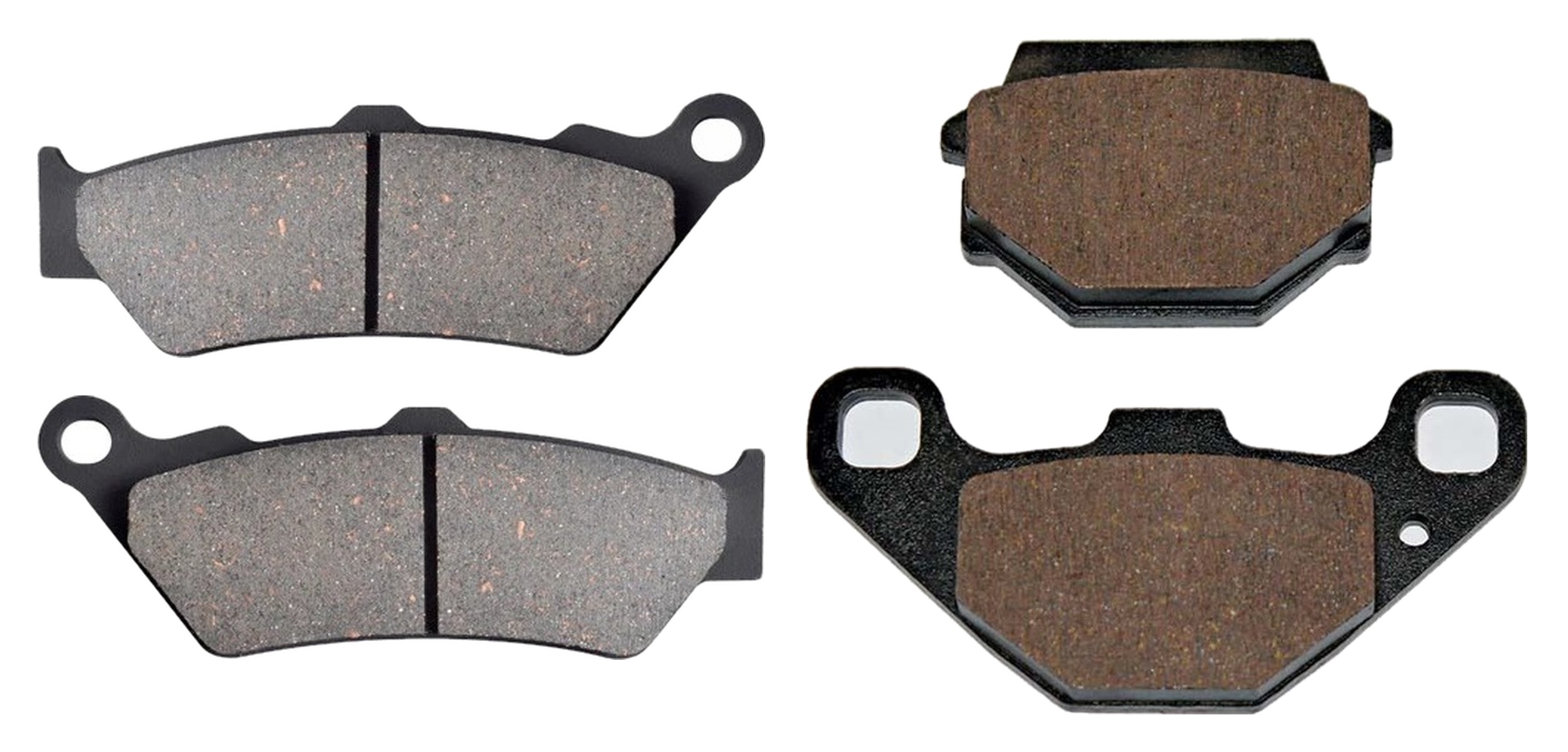 2 Kit plaquettes frein Raven RAV-103-191 Aprilia Moto 6.5 Avant et Arrièretitle=Forme et couleur