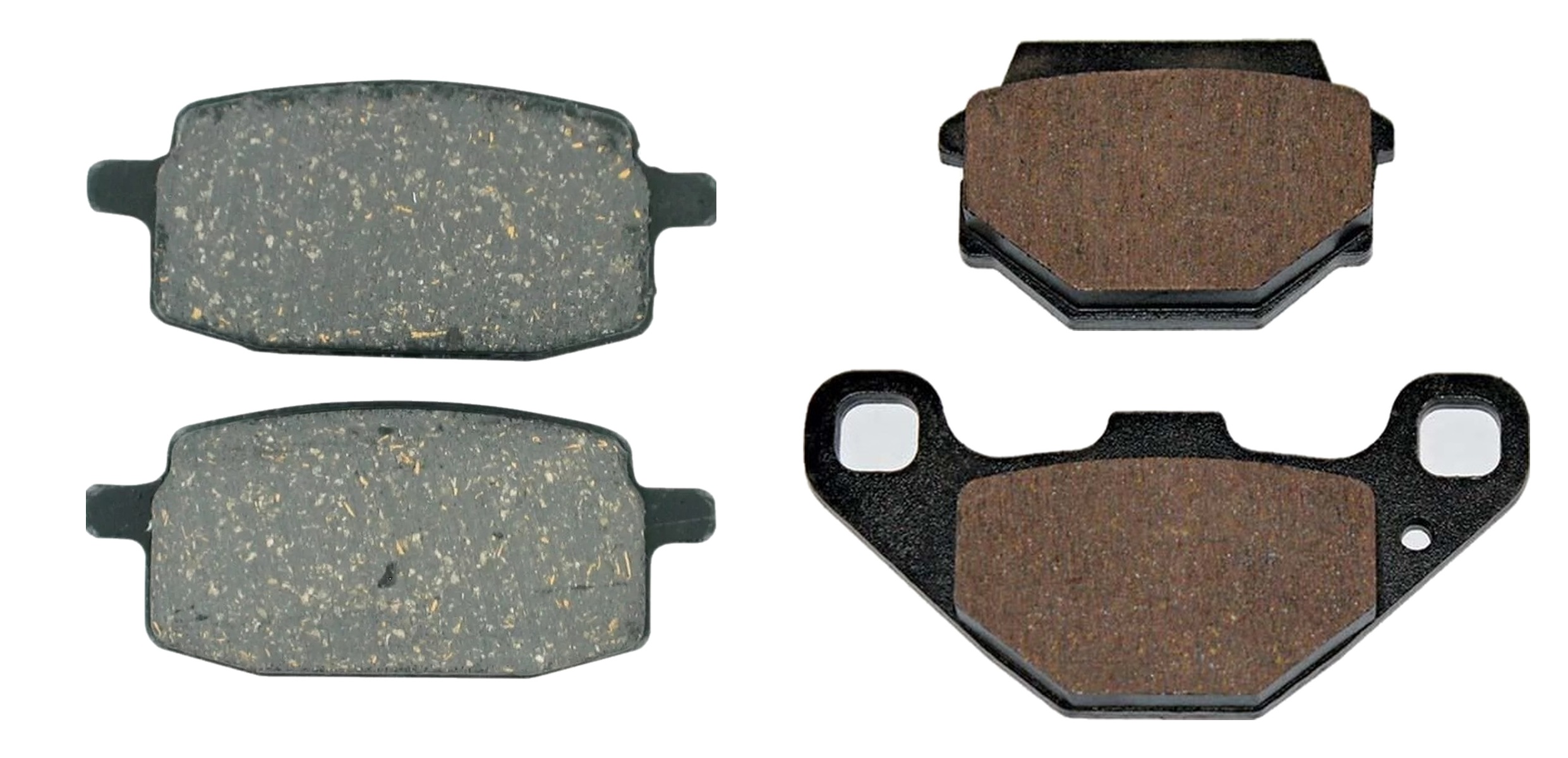 2 Kit plaquettes frein Raven RAV-103-192 Fantic Big Wheel 50 Avant et Arrièretitle=Forme et couleur