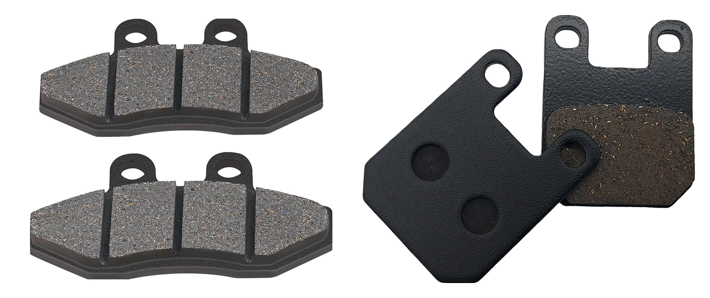 2 Kit plaquettes frein Raven RAV-103-195 Sherco City Corp 125 Avant et Arrièretitle=Forme et couleur