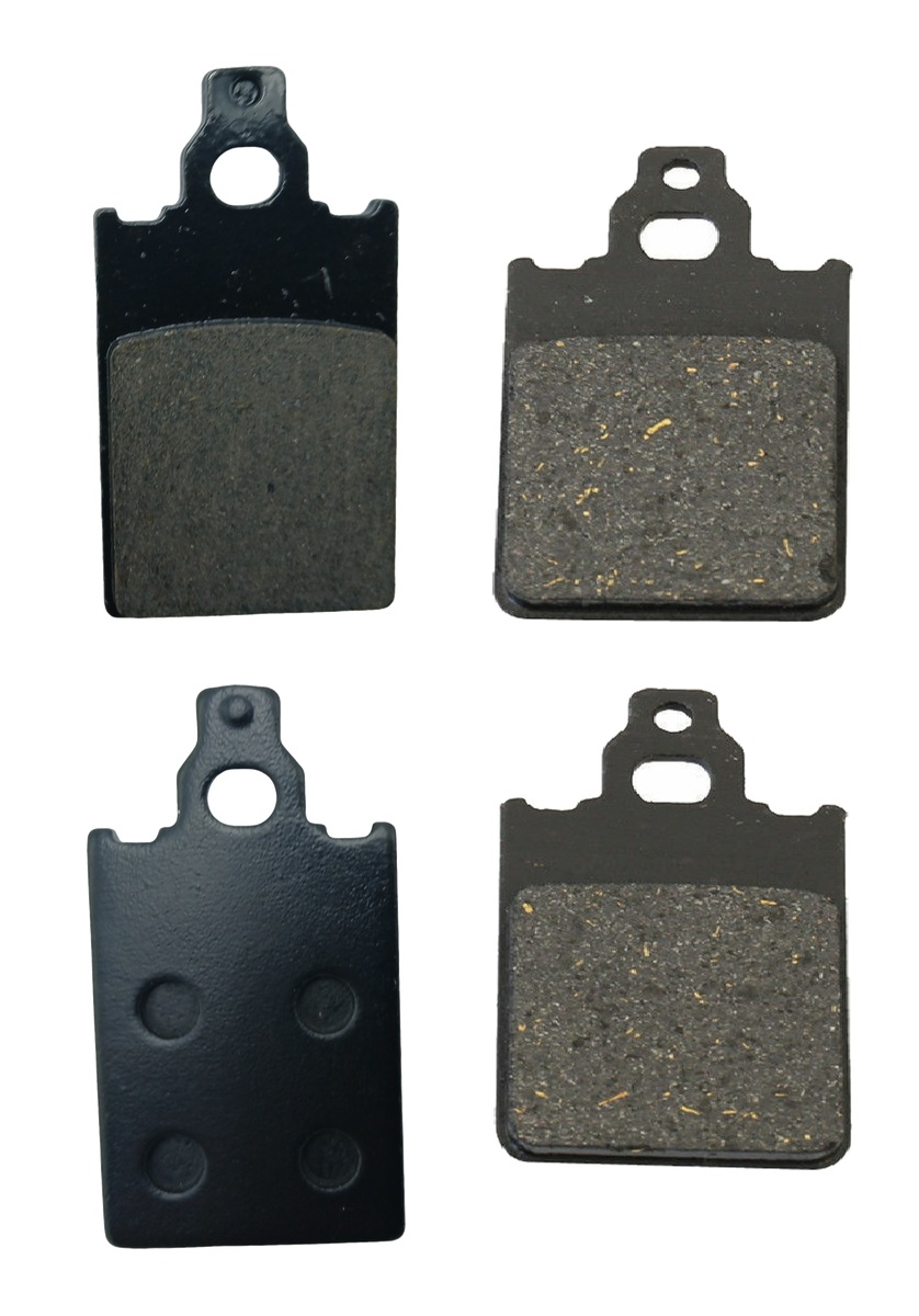 2 Kit plaquettes frein Raven RAV-103-197 Aprilia Tuareg 50 Avant et Arrièretitle=Forme et couleur
