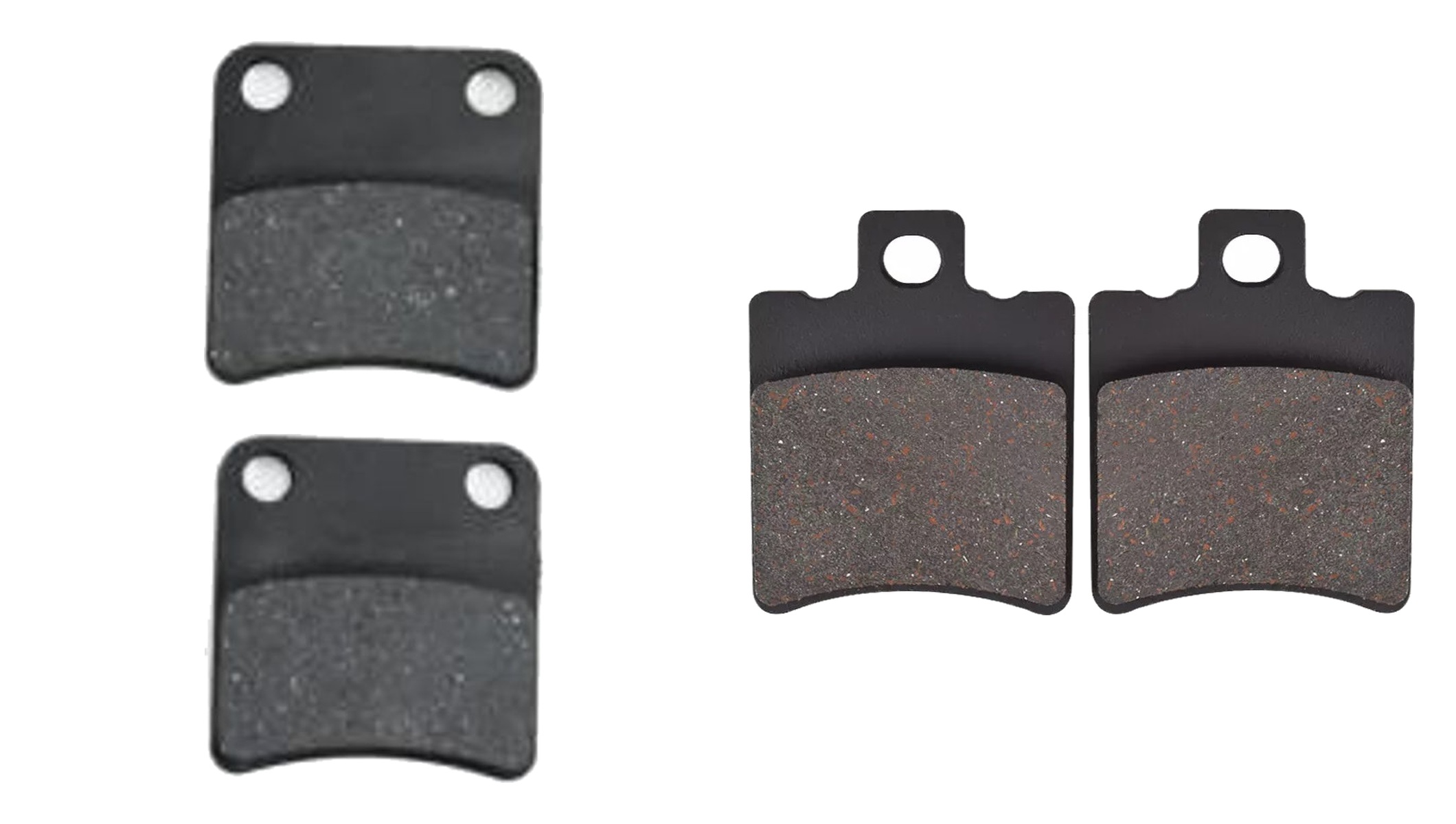 2 Kit plaquettes frein Raven RAV-103-199 Garelli Panther 125 Avant et Arrièretitle=Forme et couleur