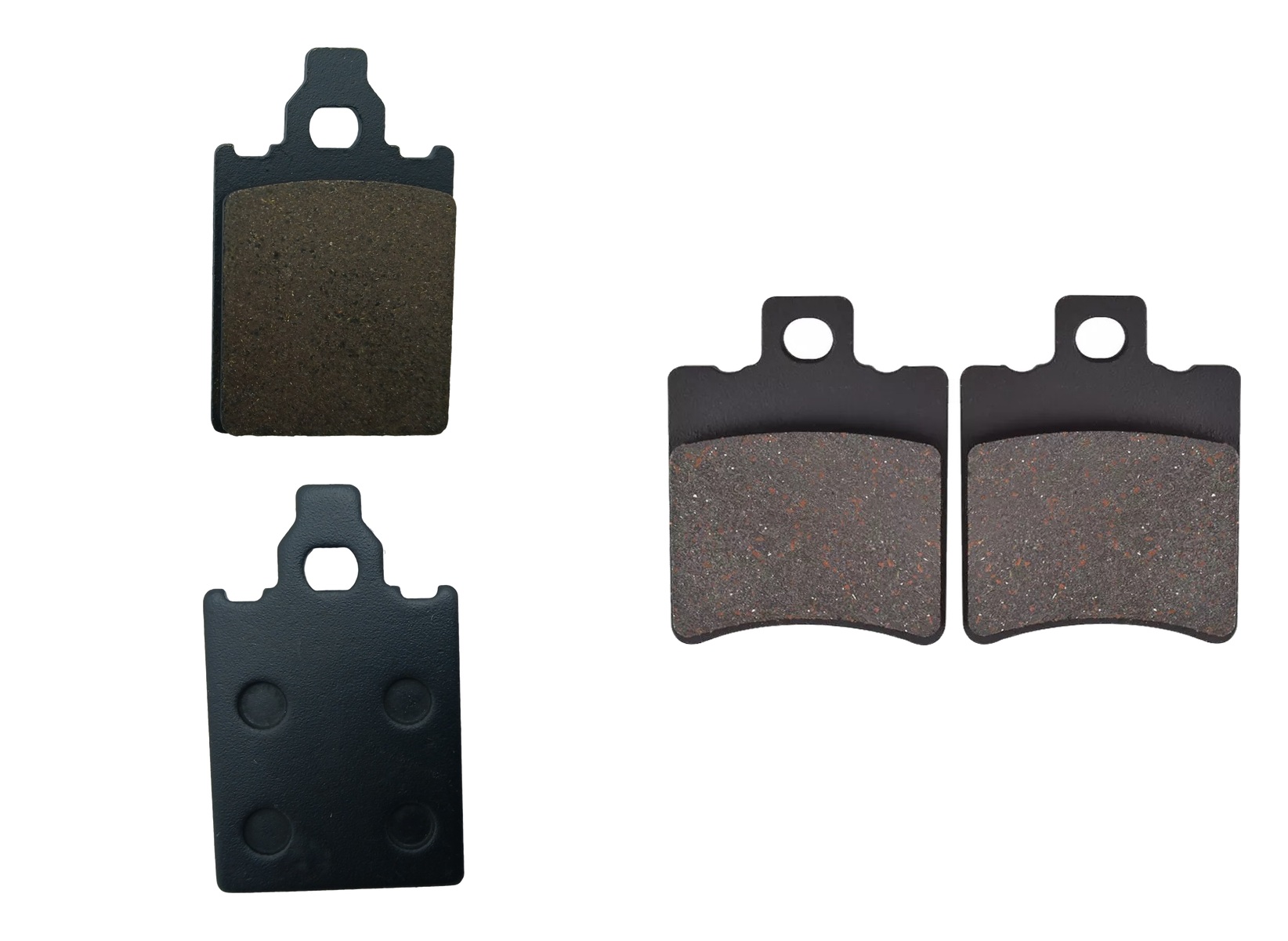 2 Kit plaquettes frein Raven RAV-103-200 Italjet Formula 125 Avant et Arrièretitle=Forme et couleur