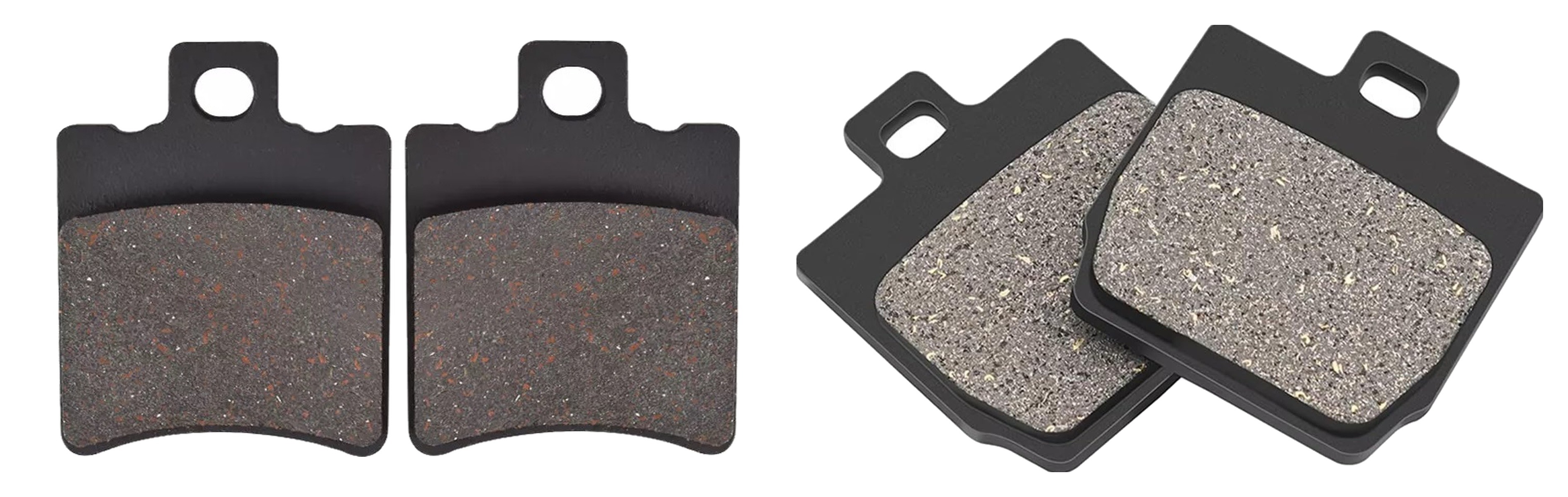 2 Kit plaquettes frein Raven RAV-103-203 Yamaha Nitro 50 Avant et Arrièretitle=Forme et couleur
