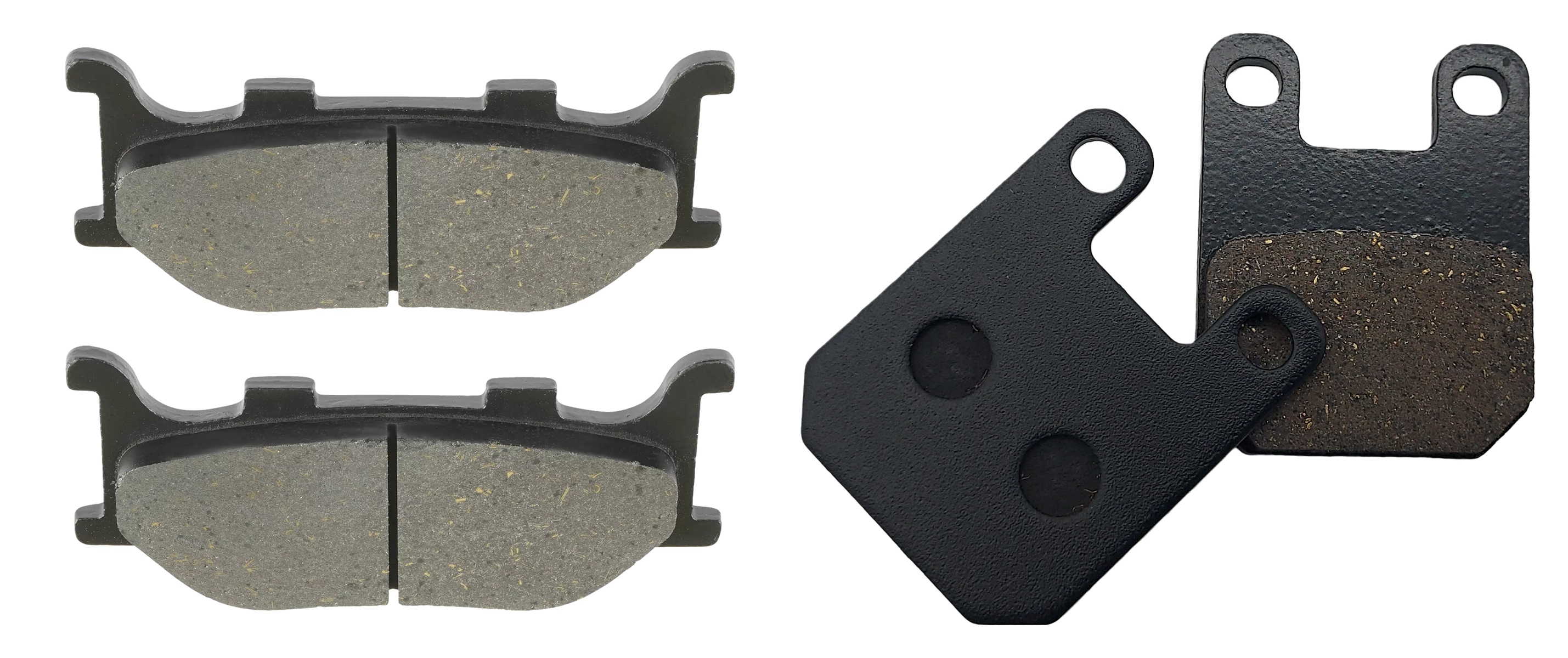 2 Kit plaquettes frein Raven RAV-103-207 Husqvarna SM 50 Avant et Arrièretitle=Forme et couleur