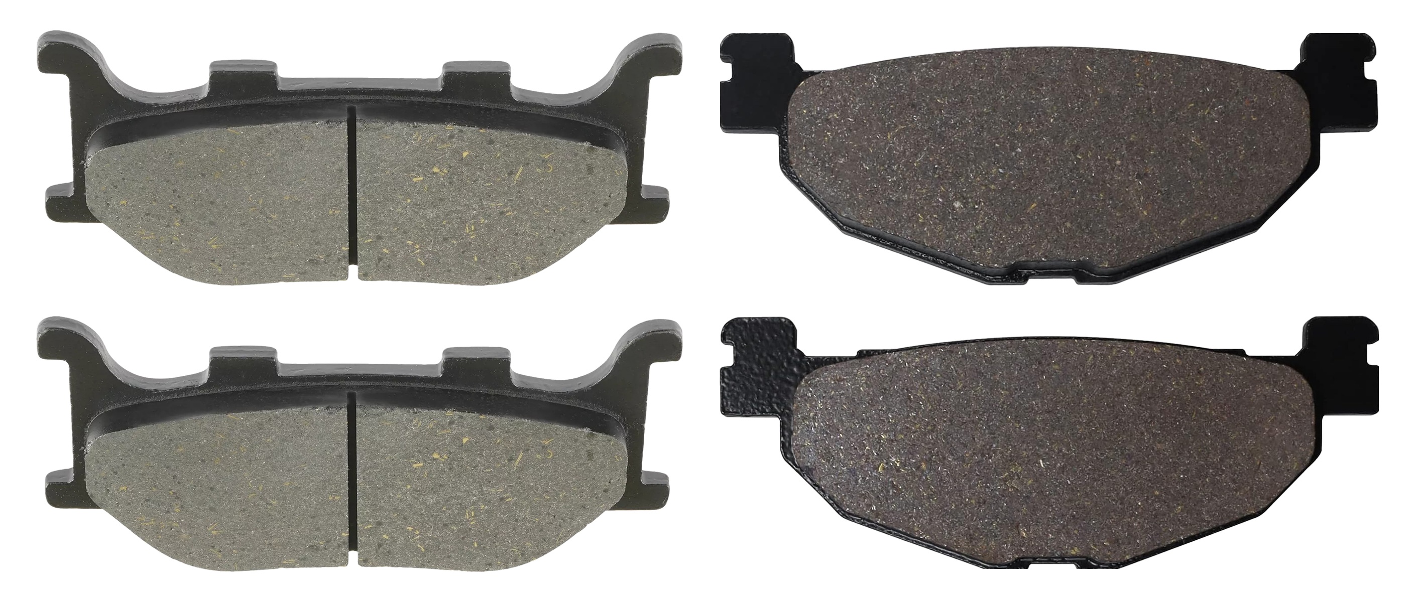 2 Kit plaquettes frein Raven RAV-103-210 Mbk Skyliner 400 Avant et Arrièretitle=Forme et couleur