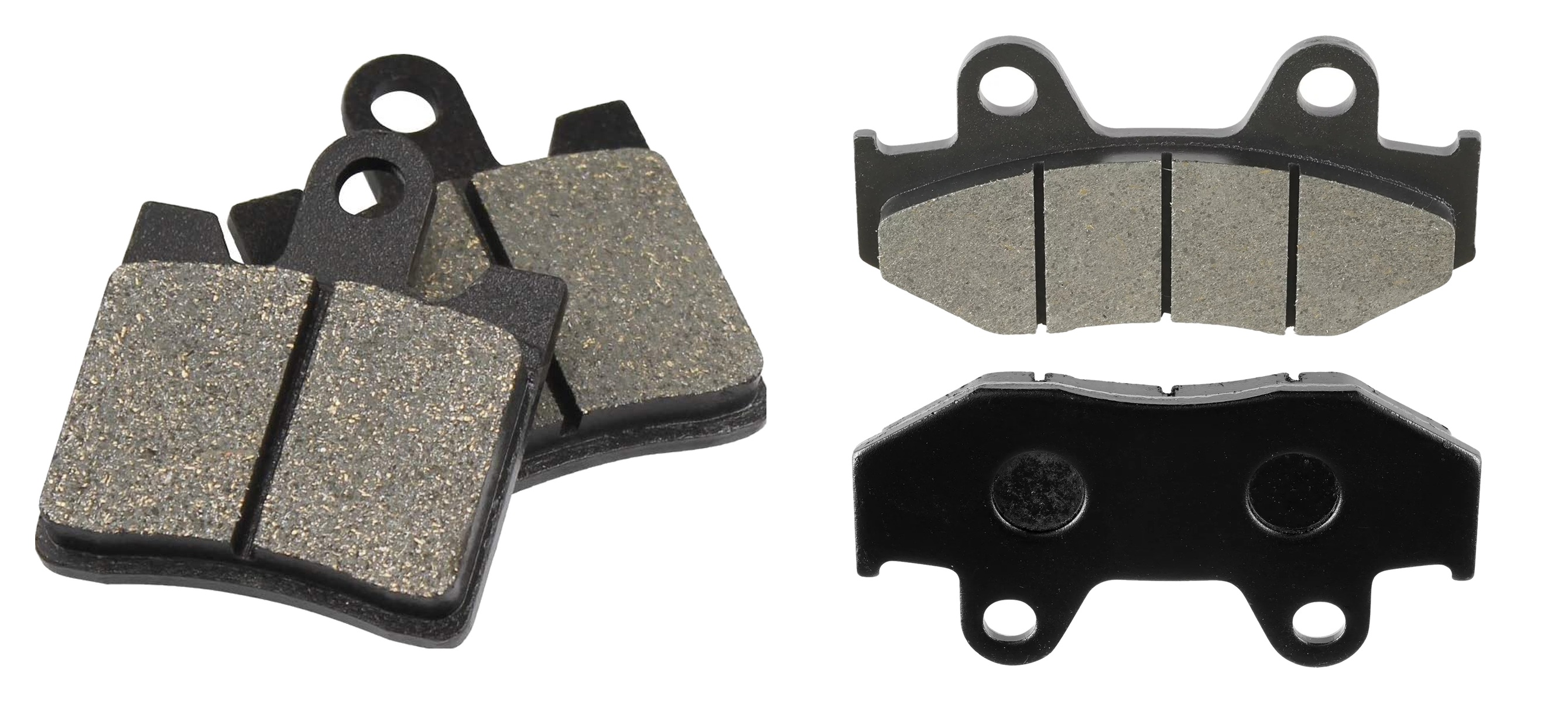 2 Kit plaquettes frein Raven RAV-103-211 Suzuki Burgman 250 AN Avant et Arrièretitle=Forme et couleur