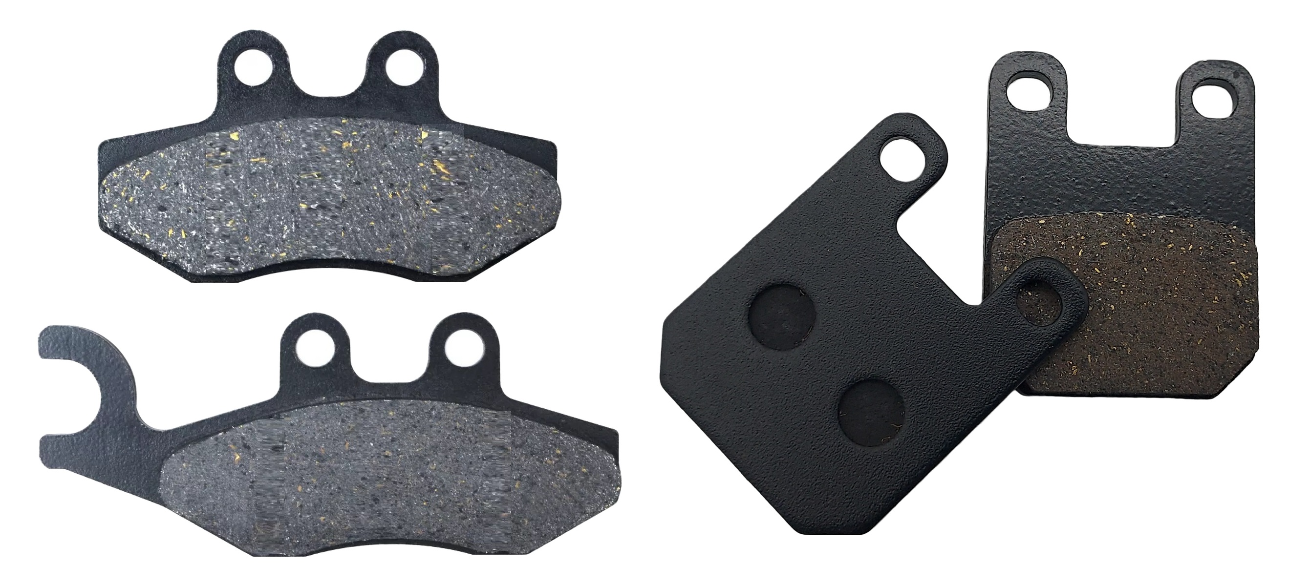 2 Kit plaquettes frein Raven RAV-103-215 Mbk TZR 50 Avant et Arrièretitle=Forme et couleur