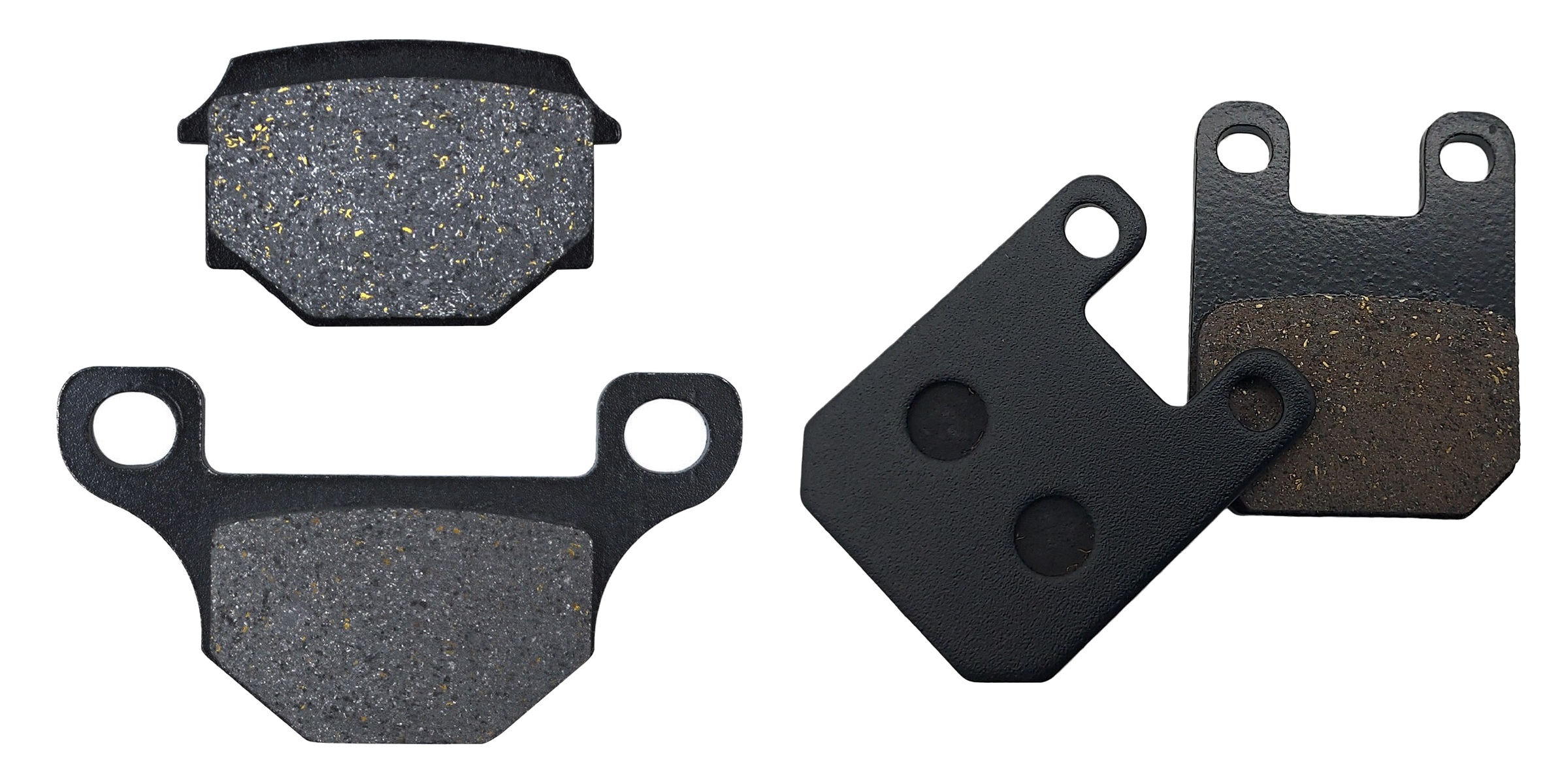 2 Kit plaquettes frein Raven RAV-103-216 Sherco 0.5 50 Avant et Arrièretitle=Forme et couleur
