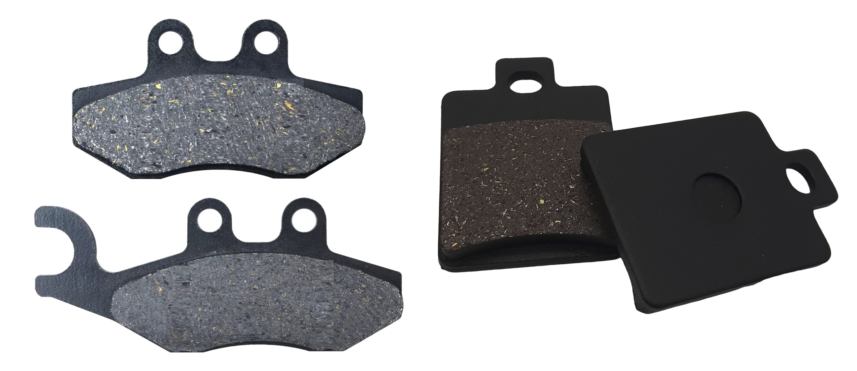 2 Kit plaquettes frein Raven RAV-103-217 Gilera DNA 50 Avant et Arrièretitle=Forme et couleur