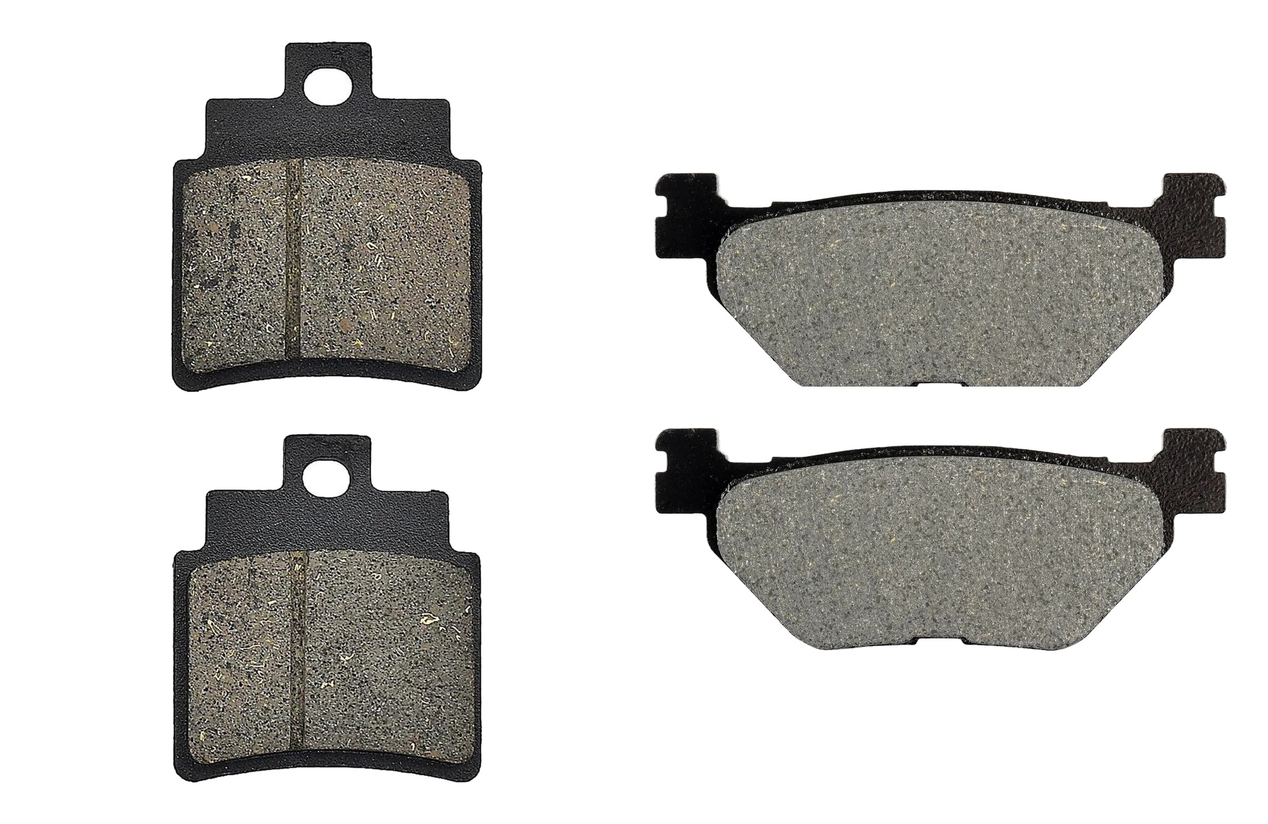 2 Kit plaquettes frein Raven RAV-103-221 Sym Voyager 250 Avant et Arrièretitle=Forme et couleur