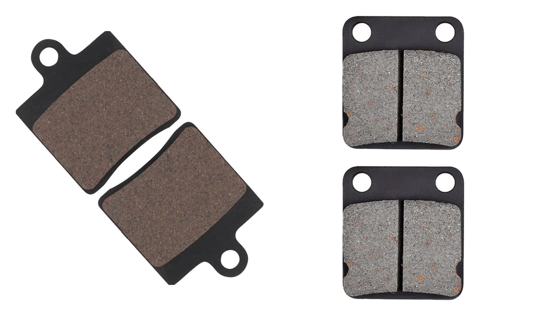 2 Kit plaquettes frein Raven RAV-103-224 Daelim B-Bone 125 Avant et Arrièretitle=Forme et couleur