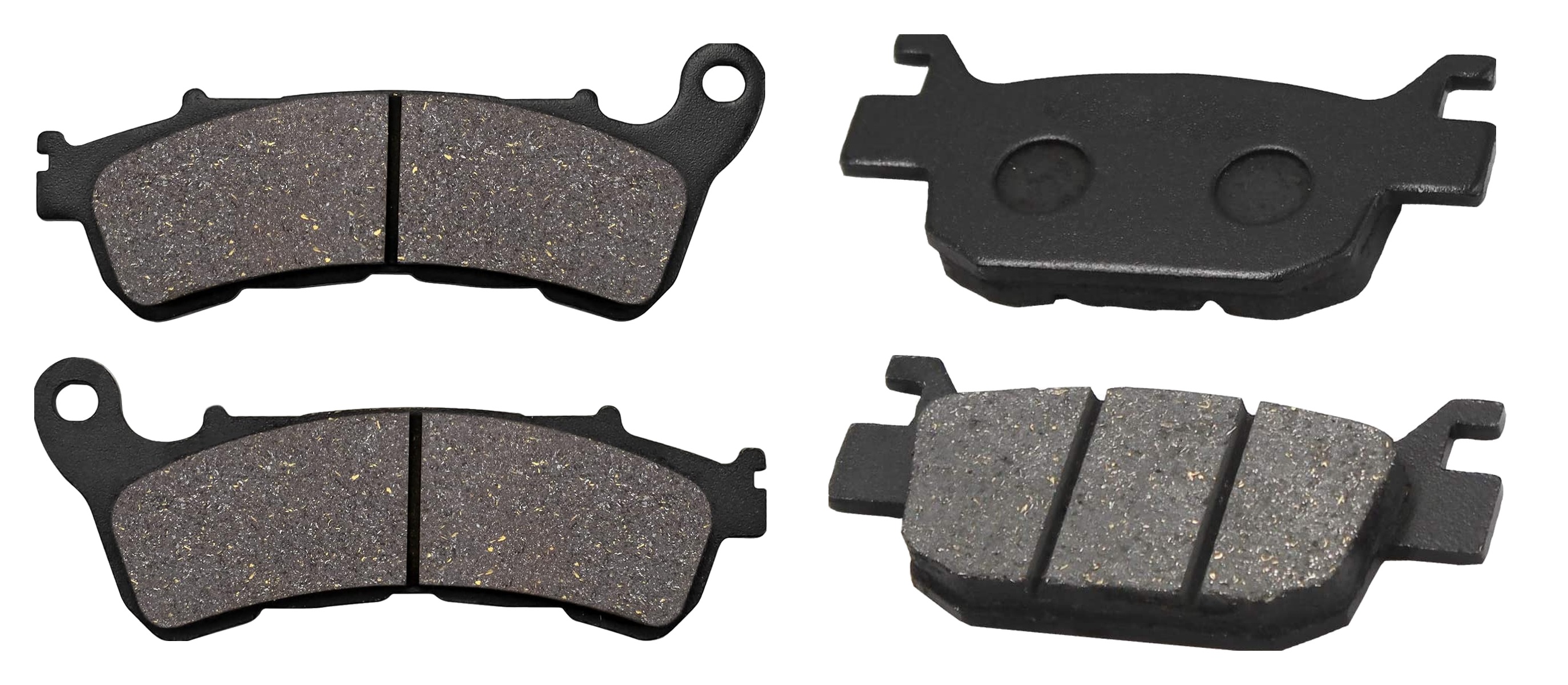 2 Kit plaquettes frein Raven RAV-103-237 Honda Forza 250 Avant et Arrièretitle=Forme et couleur