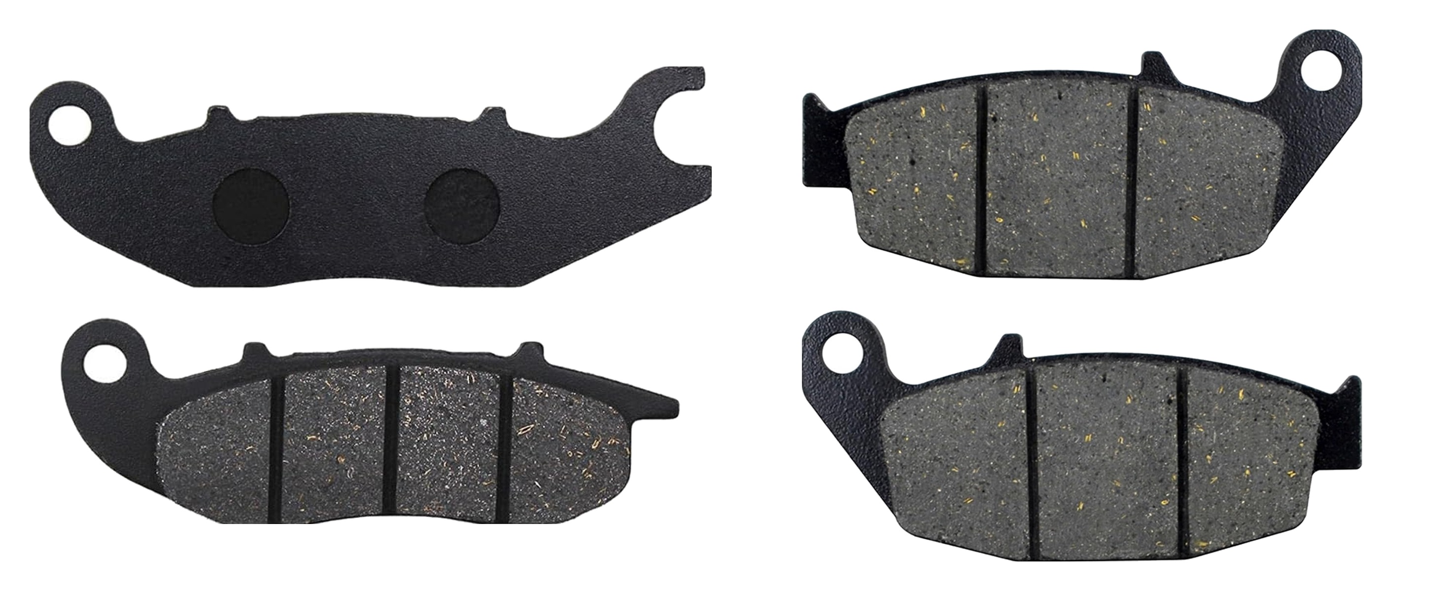 2 Kit plaquettes frein Raven RAV-103-246 Honda CRF 250 M Avant et Arrièretitle=Forme et couleur