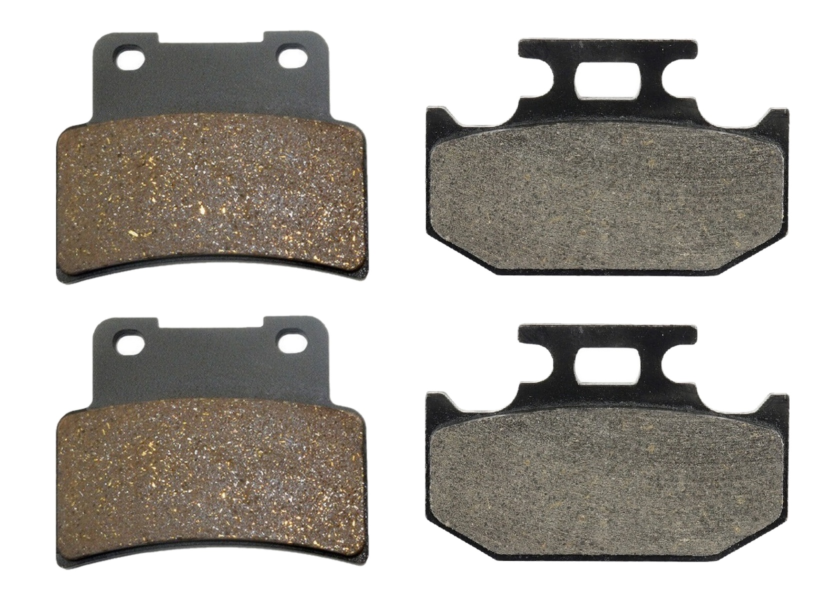 2 Kit plaquettes frein Raven RAV-103-257 Yamaha YZF-R 125 Avant et Arrièretitle=Forme et couleur