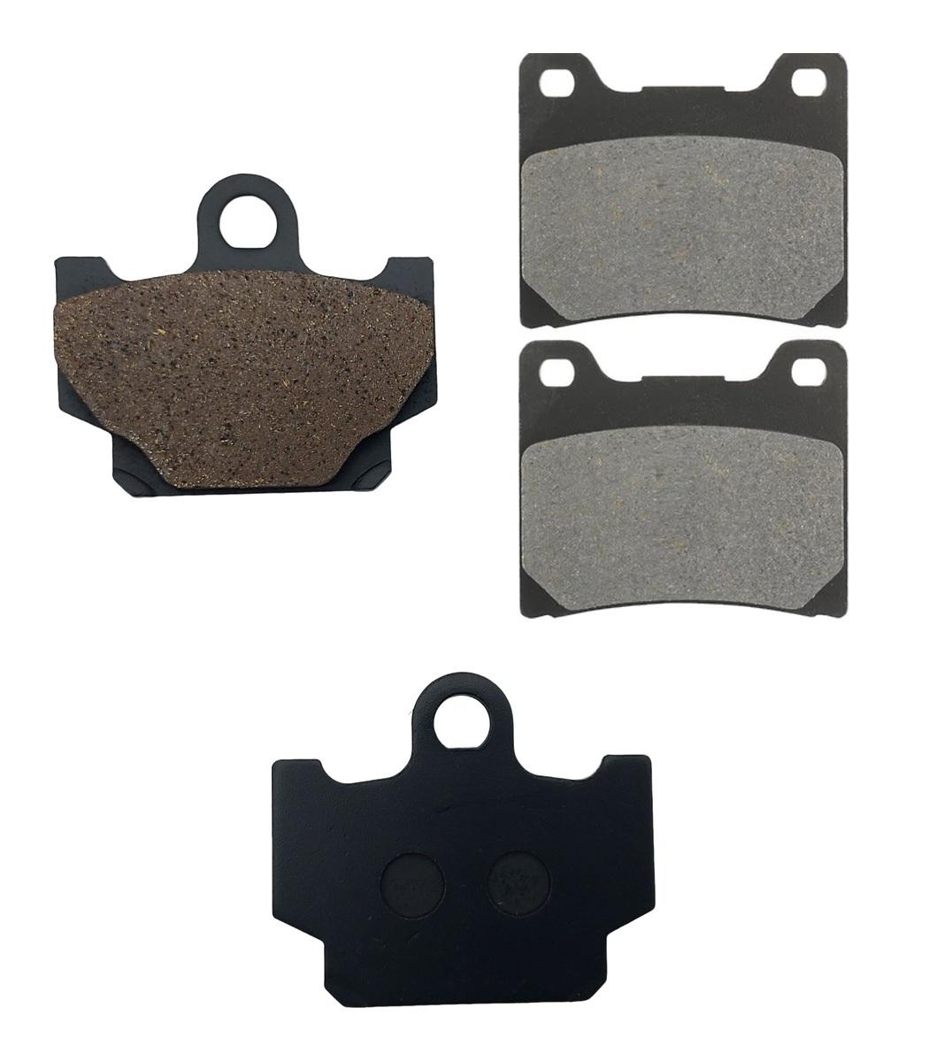 2 Kit plaquettes frein Raven RAV-103-258 Yamaha RZ 350 Avant et Arrièretitle=Forme et couleur
